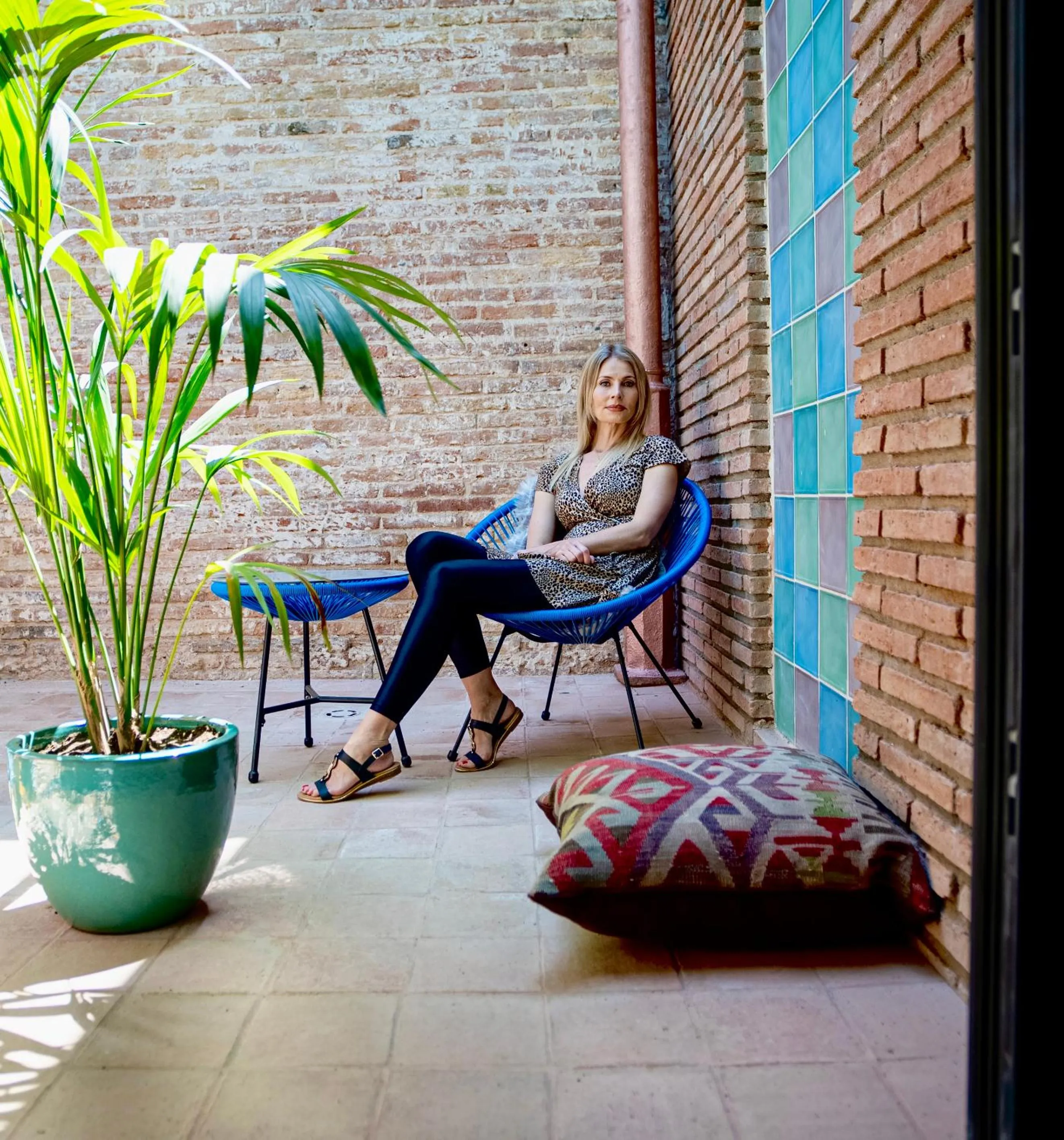 Patio in Hotel Lincoln Lounge