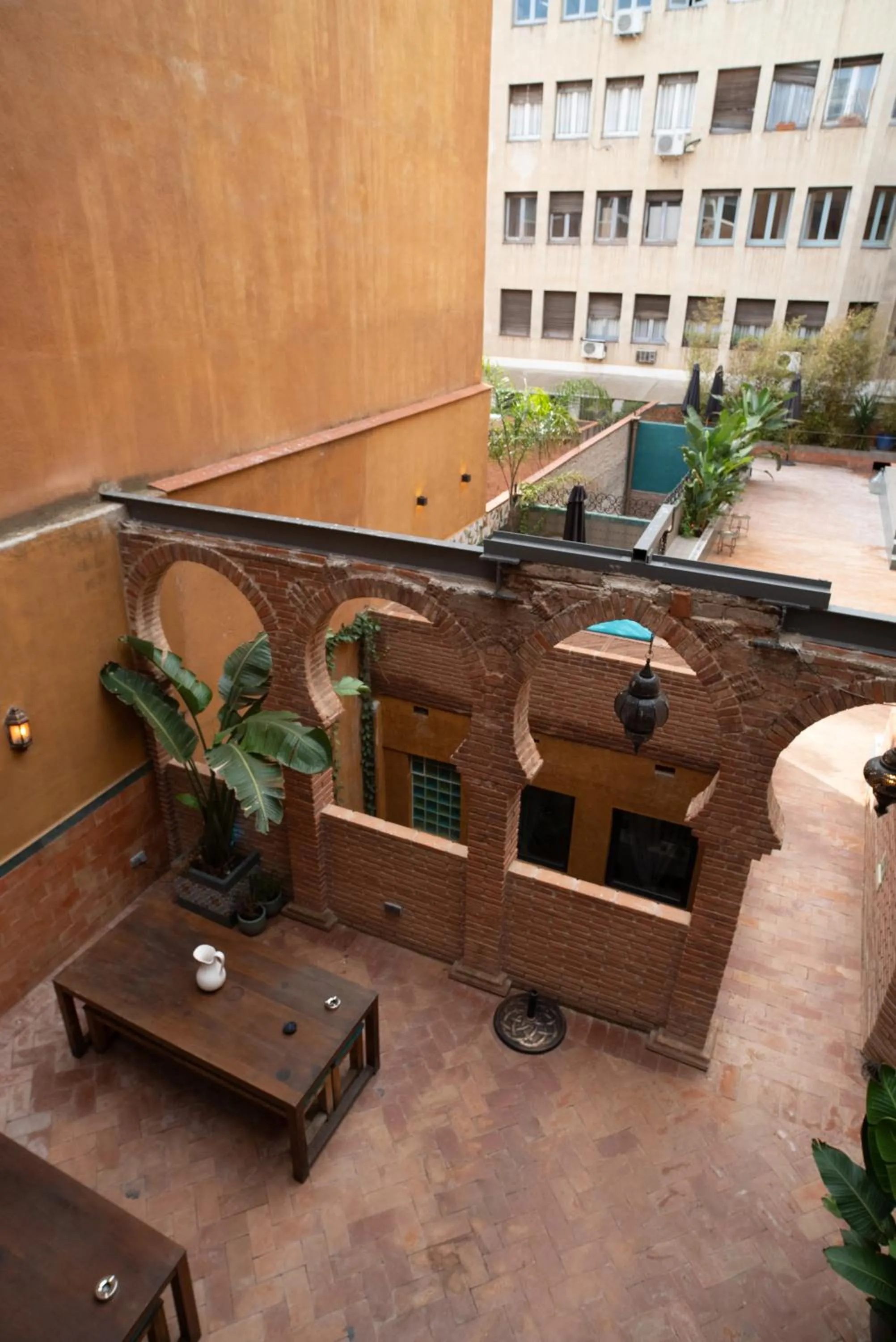 Patio in Hotel Lincoln Lounge