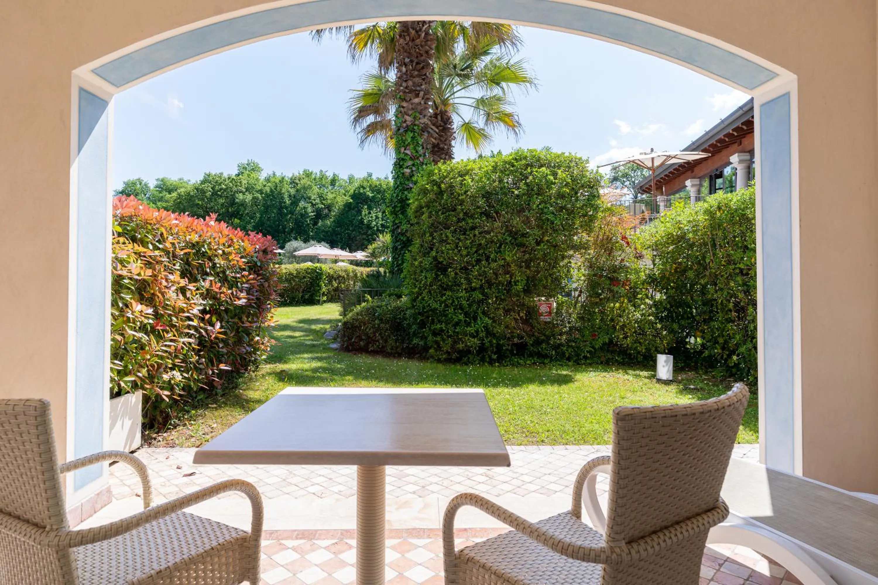 Patio in Monastero Resort & Spa - Garda Lake Collection