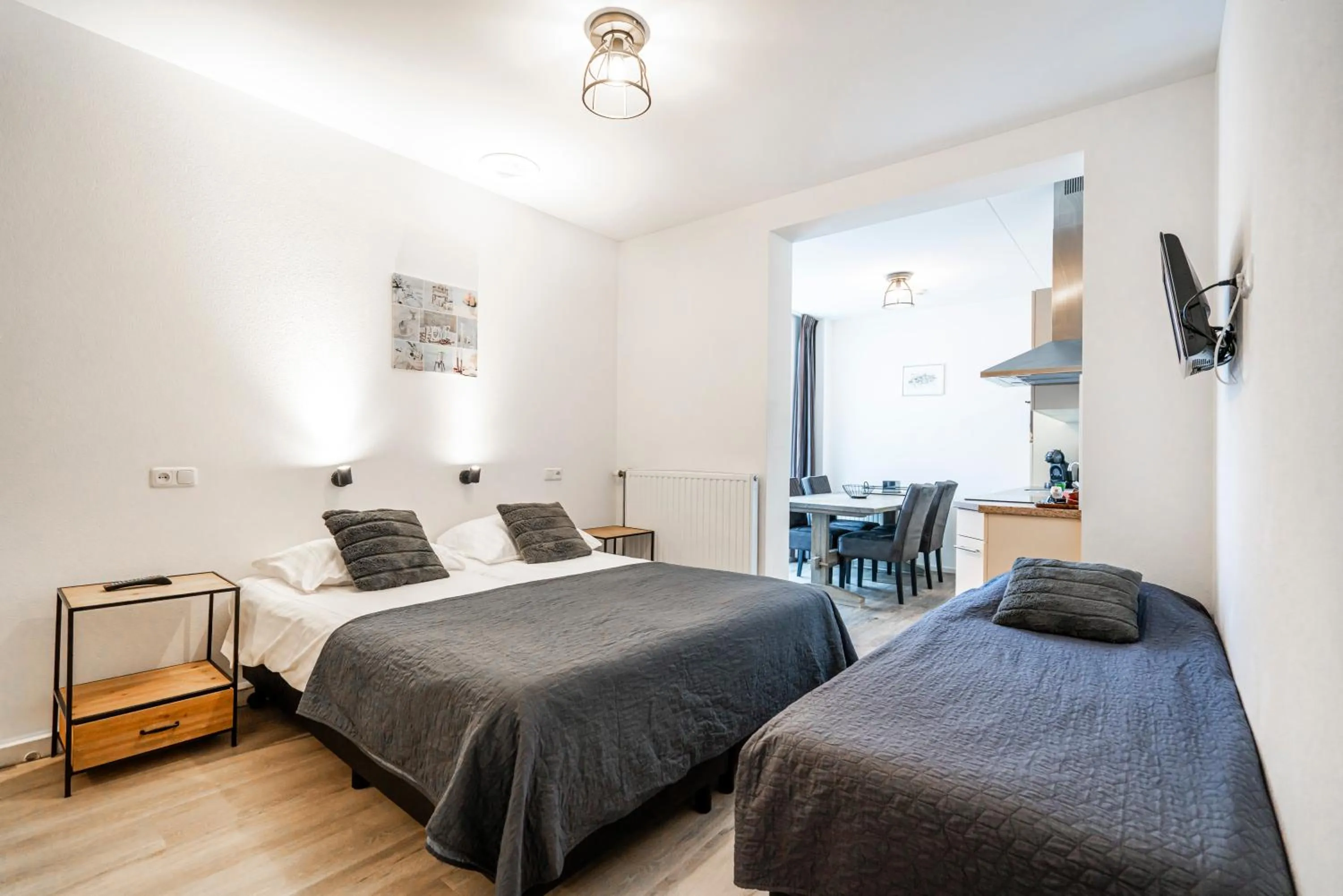 Bed in Duinhotel Haga