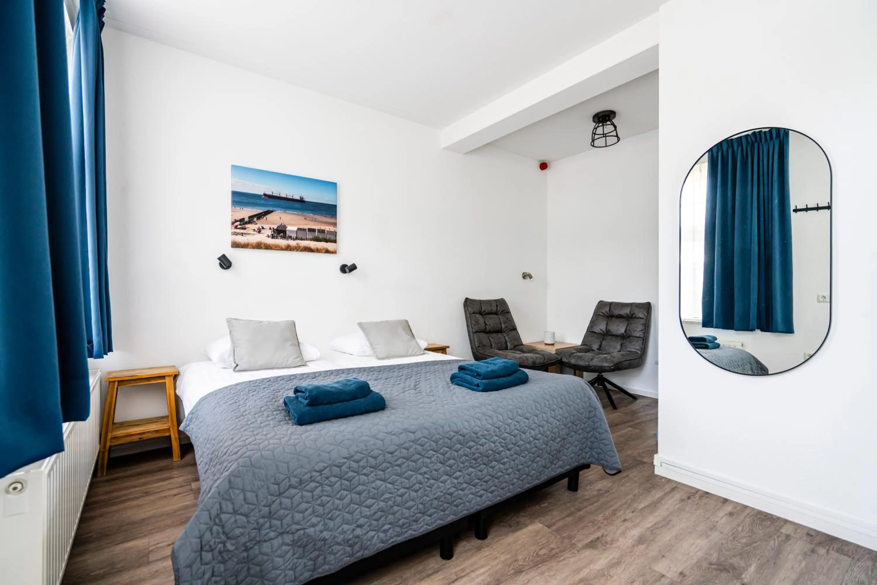 Bed in Duinhotel Haga