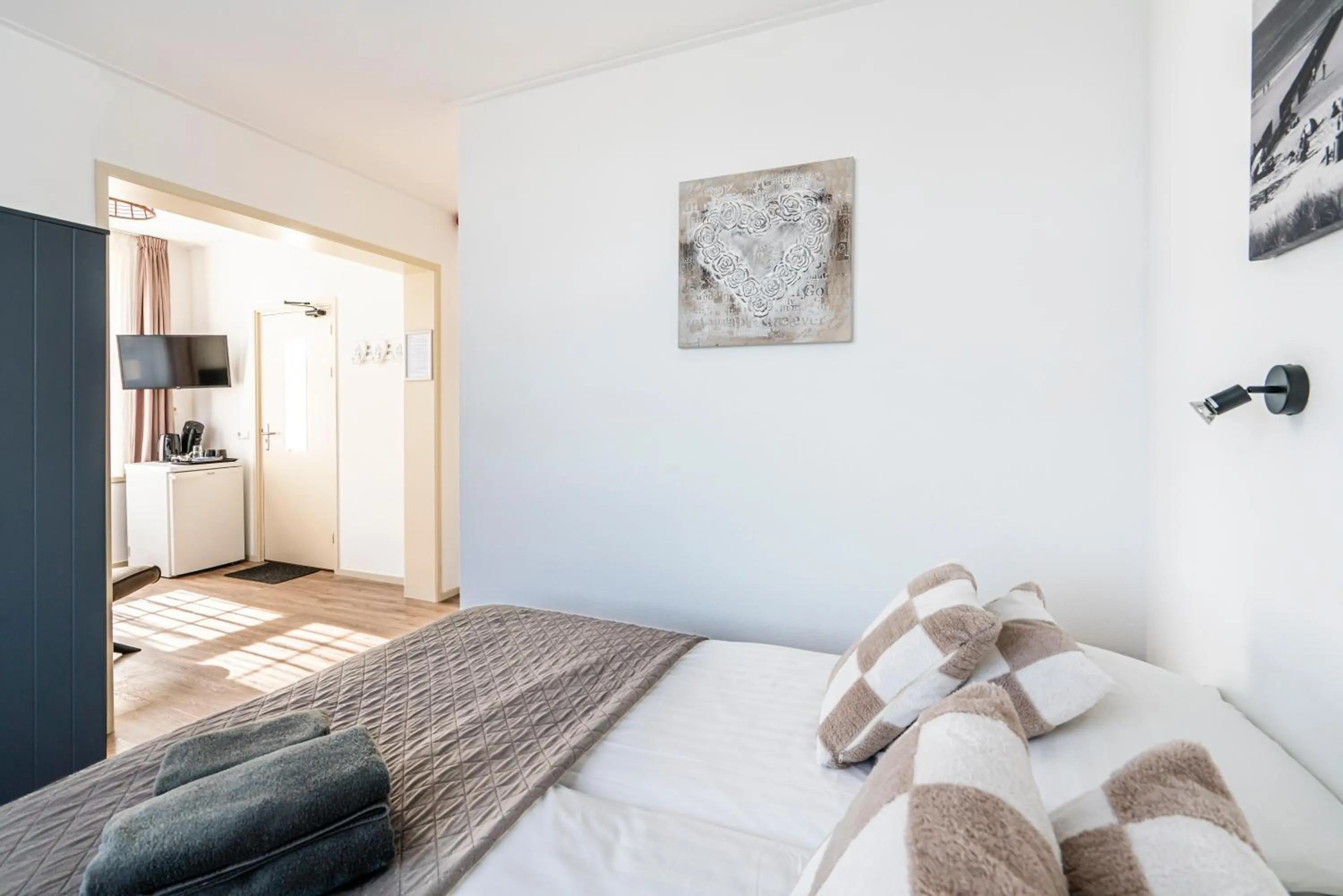 Bed in Duinhotel Haga