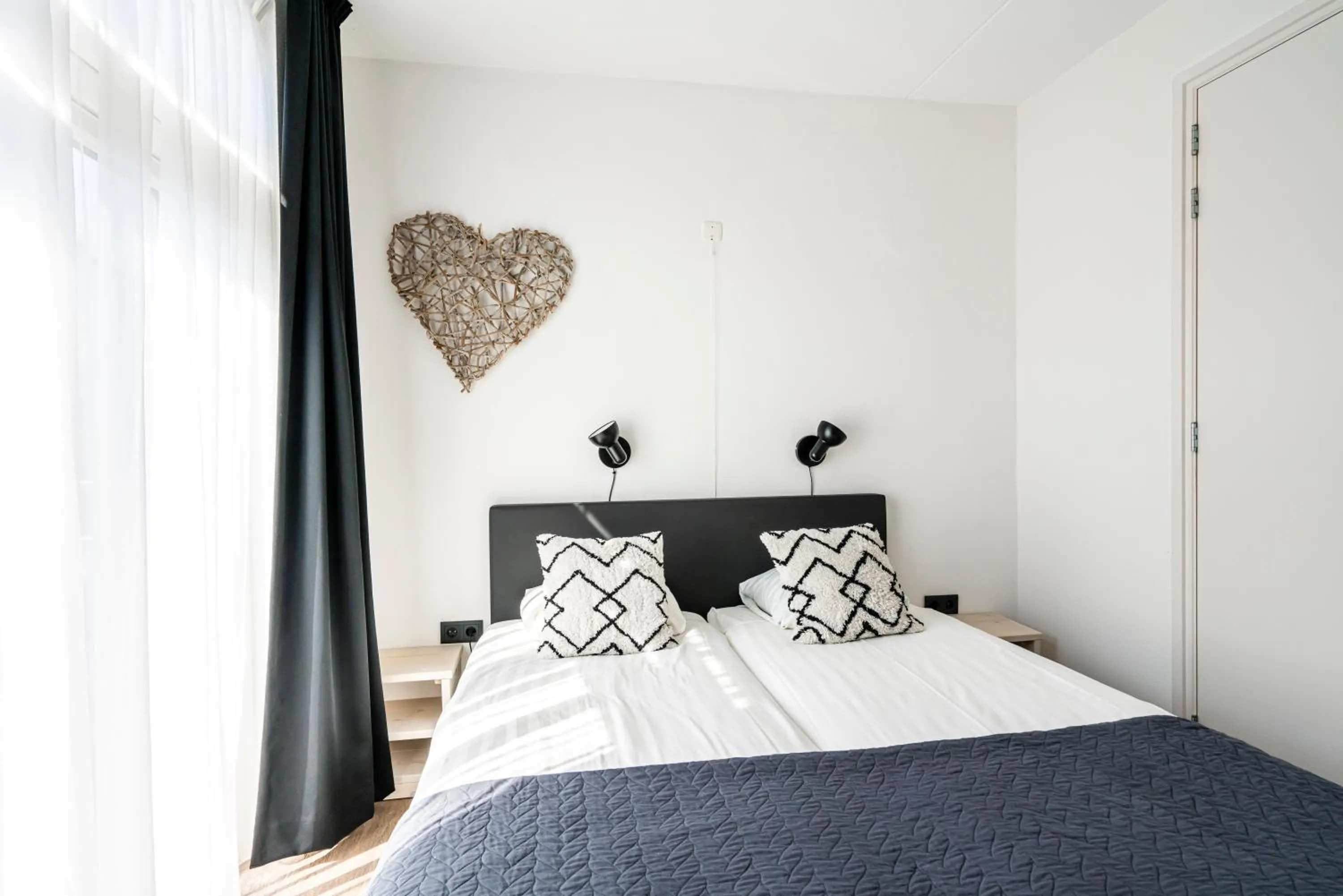 Bed in Duinhotel Haga