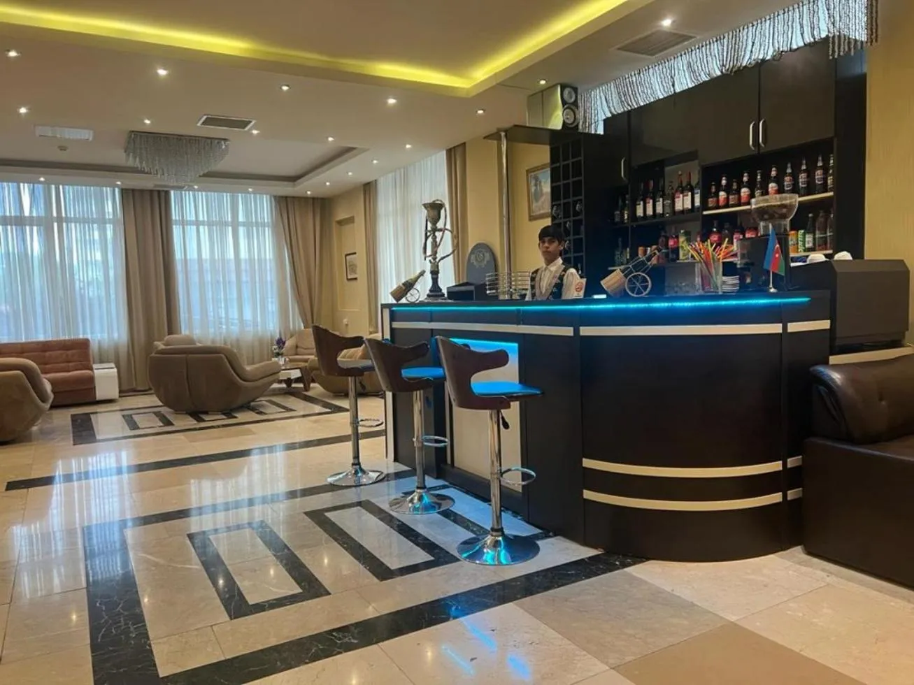 Lounge or bar in Gabala Tufandag City Hotel