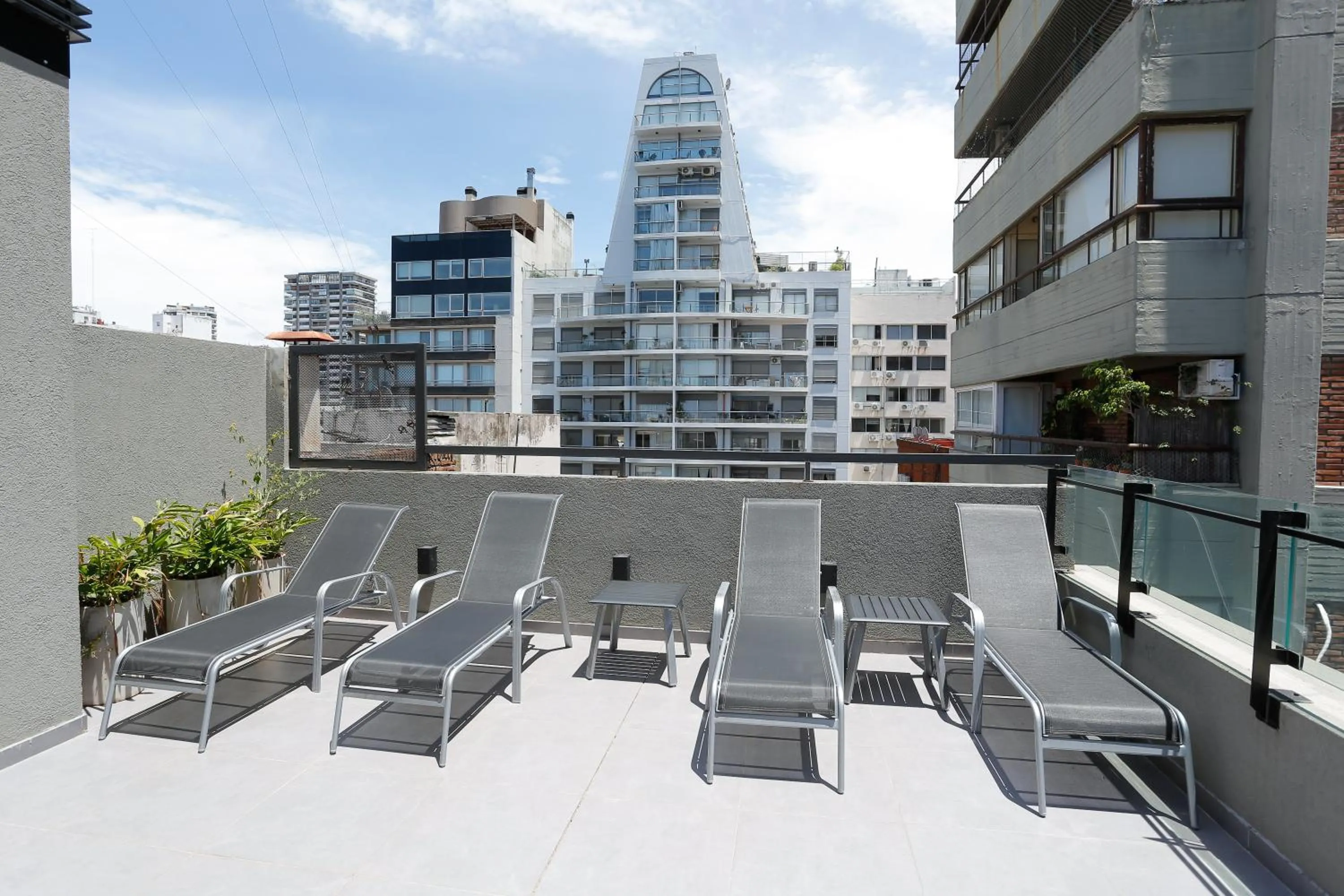 Patio in OWN Belgrano Studios & Suites