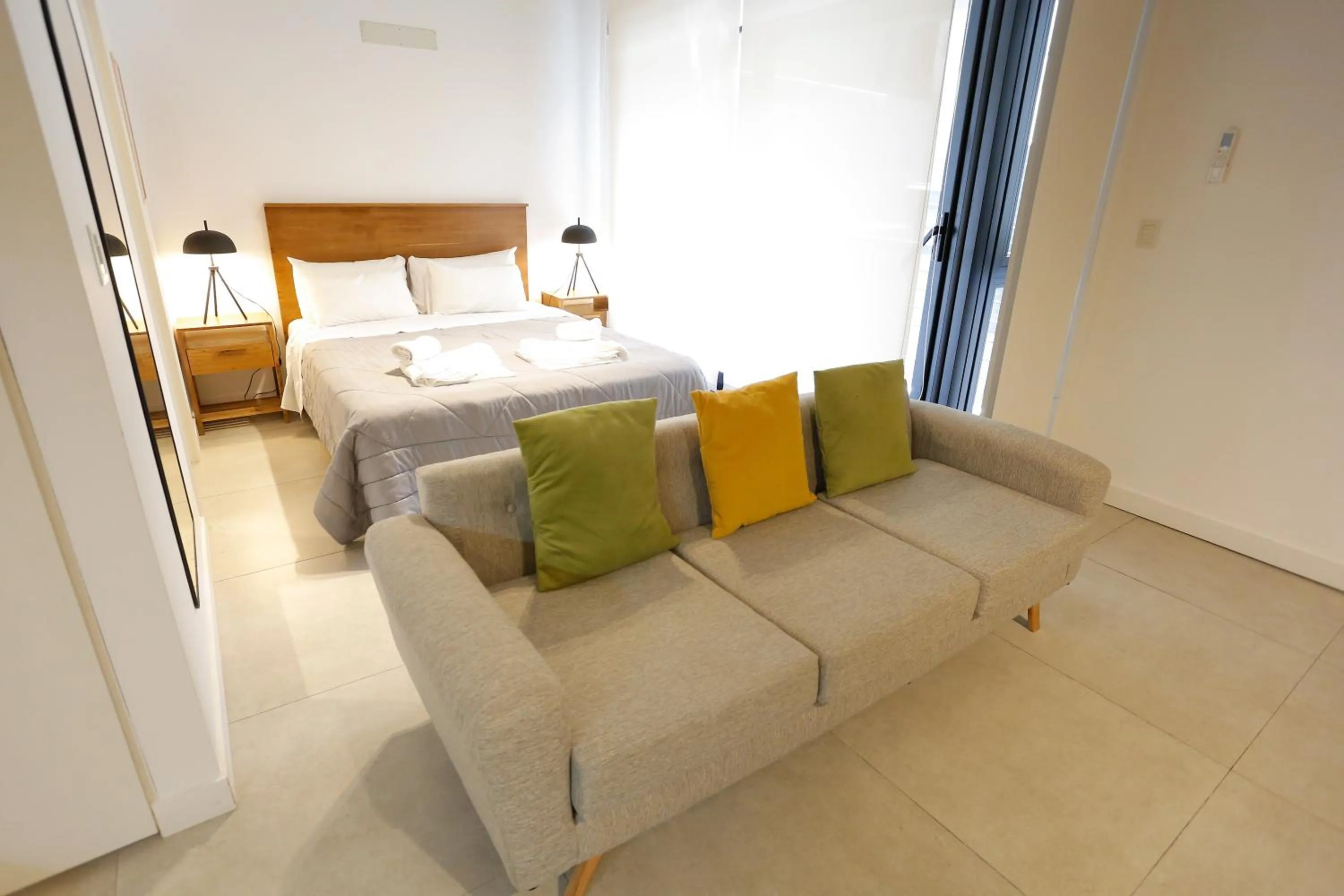 Bed in OWN Belgrano Studios & Suites