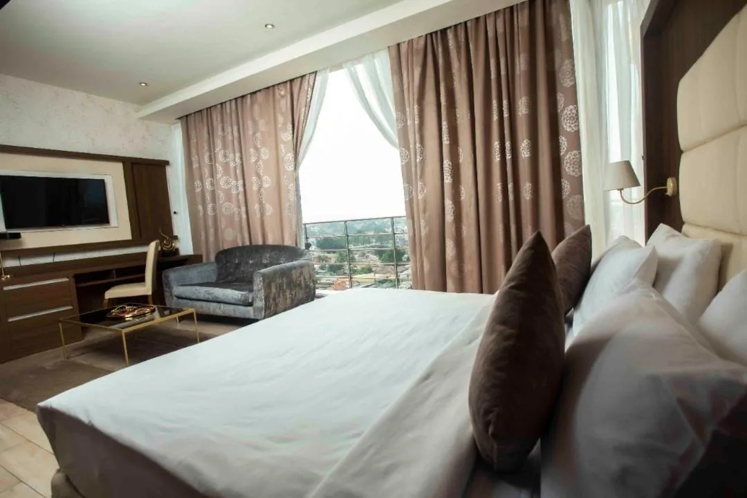 Bed in San Marino Hotel