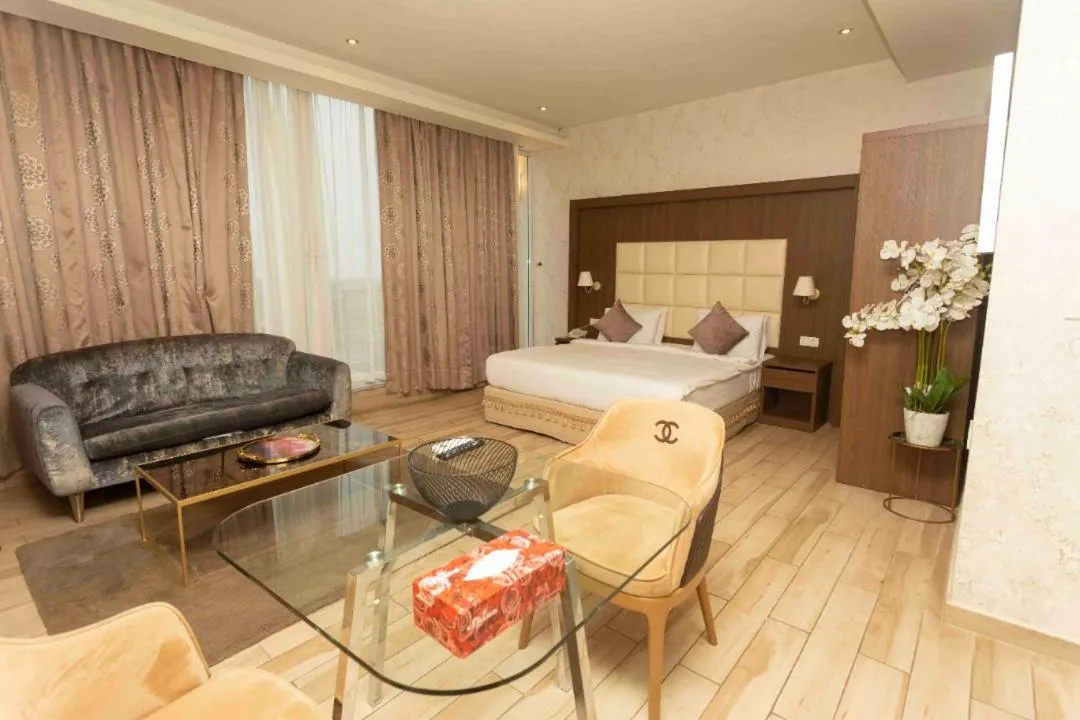 Bed in San Marino Hotel