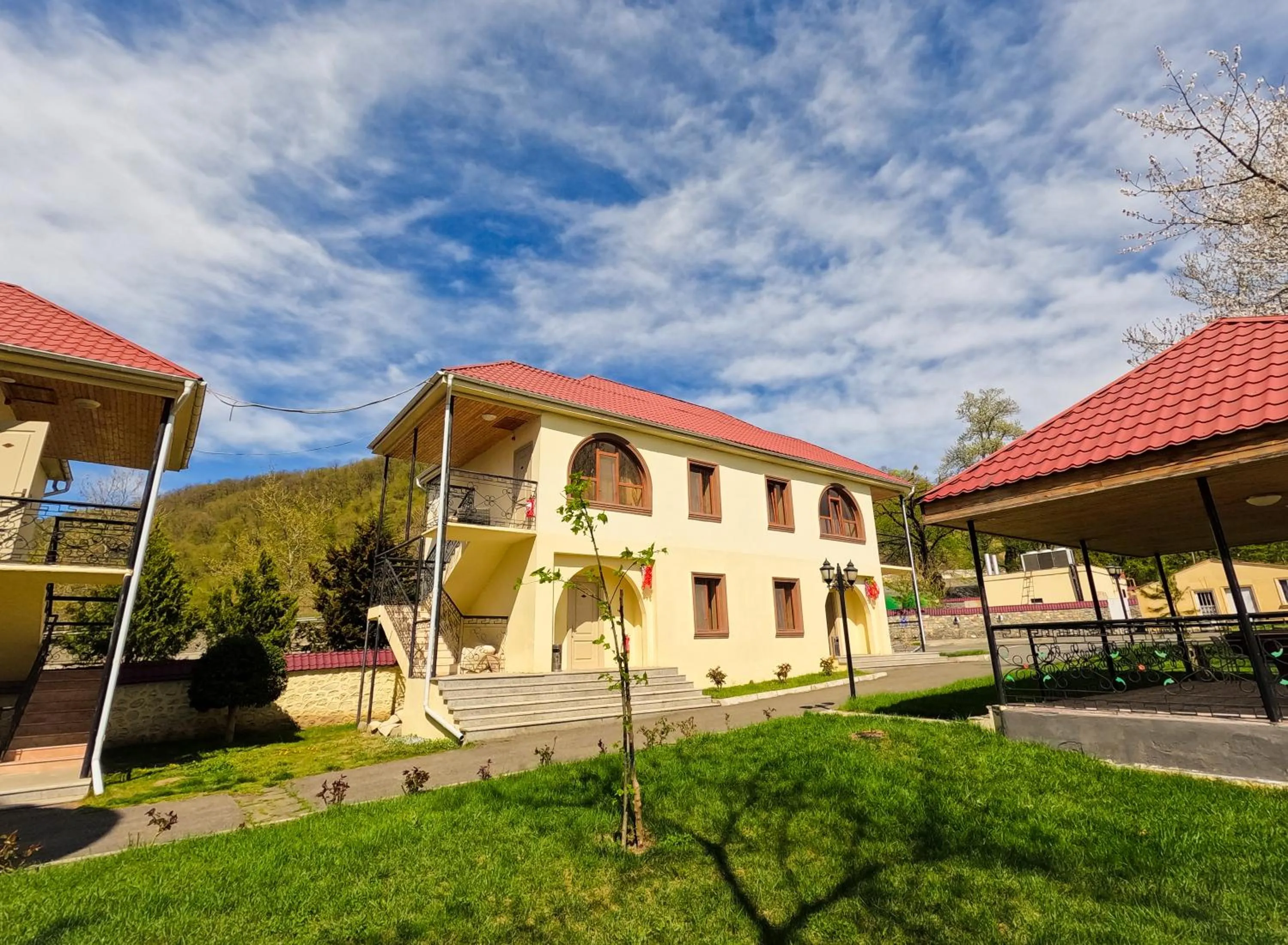 Property building in Gabala Yeddi Gozel Hotel
