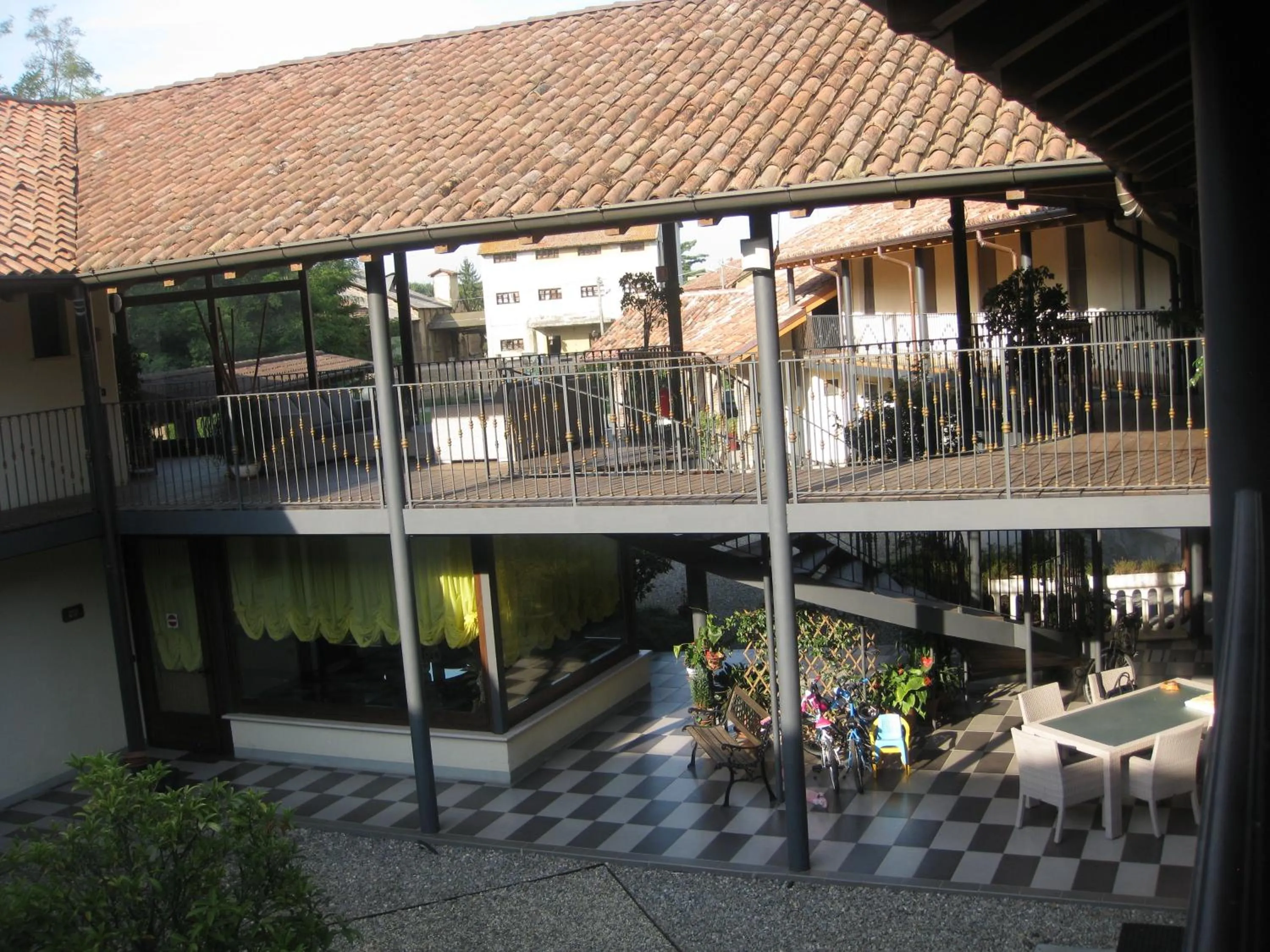 Balcony/Terrace in Albergo Giardino