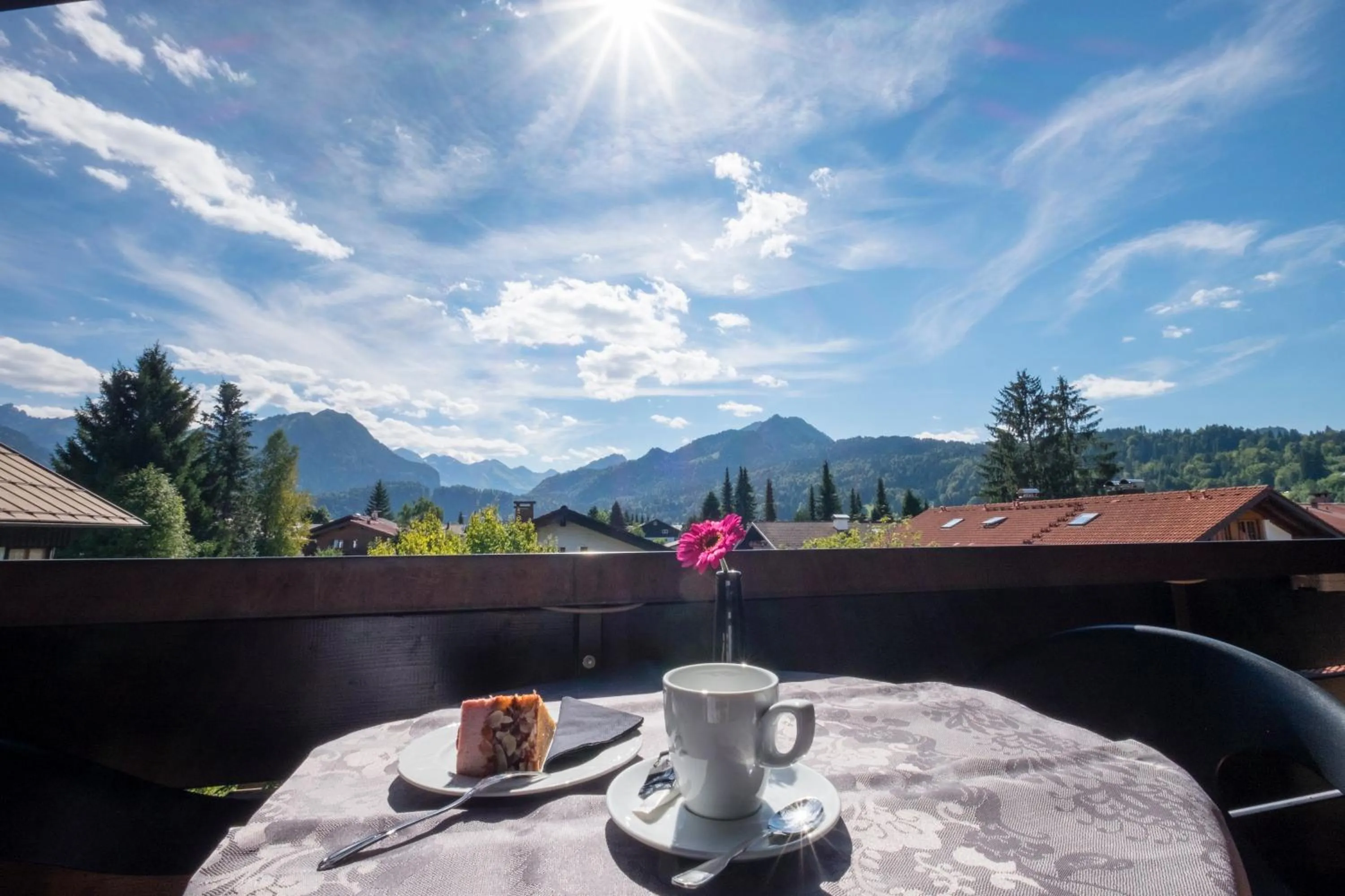 Balcony/Terrace in Boutique Hotel Gams