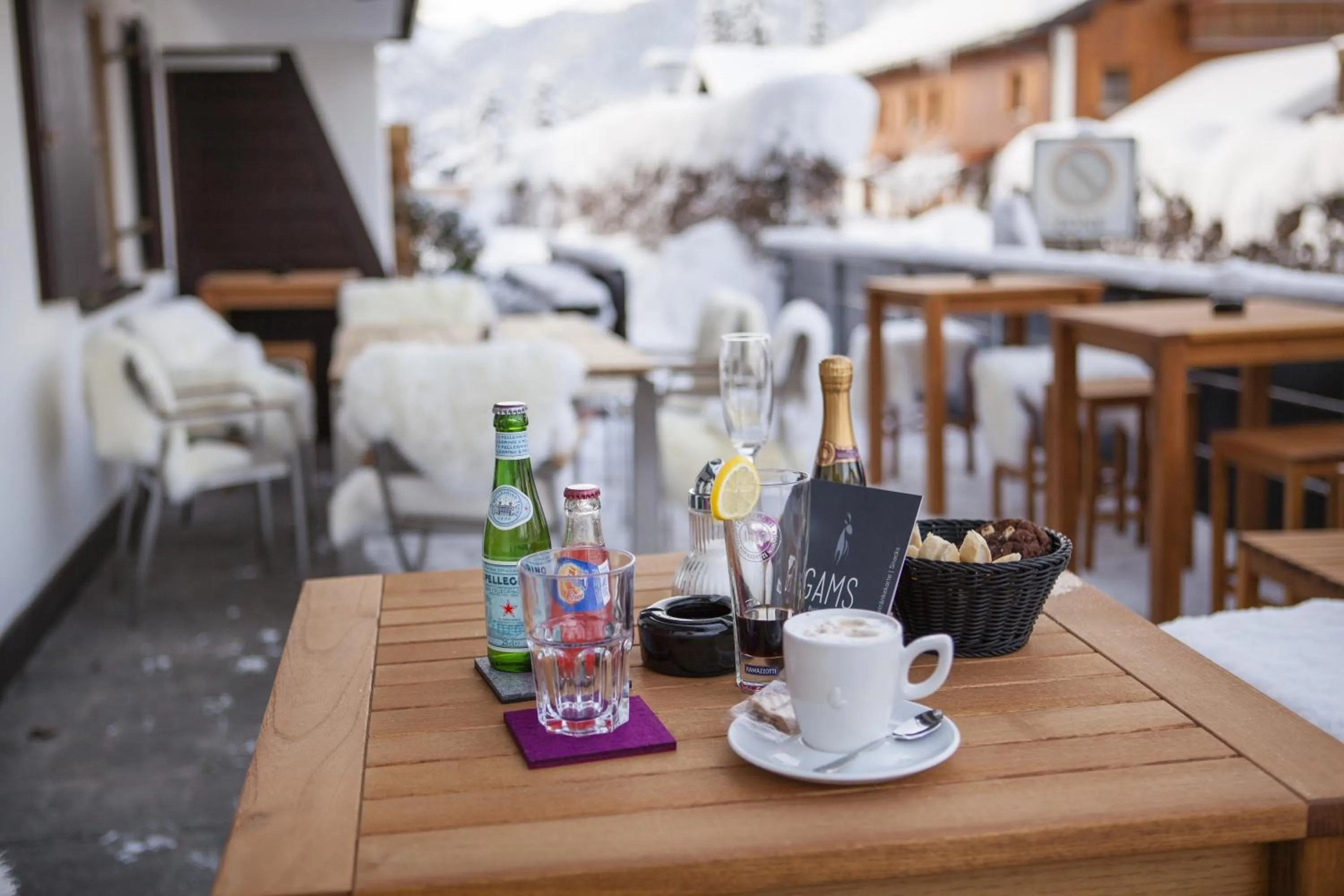 Restaurant/places to eat in Boutique Hotel Gams