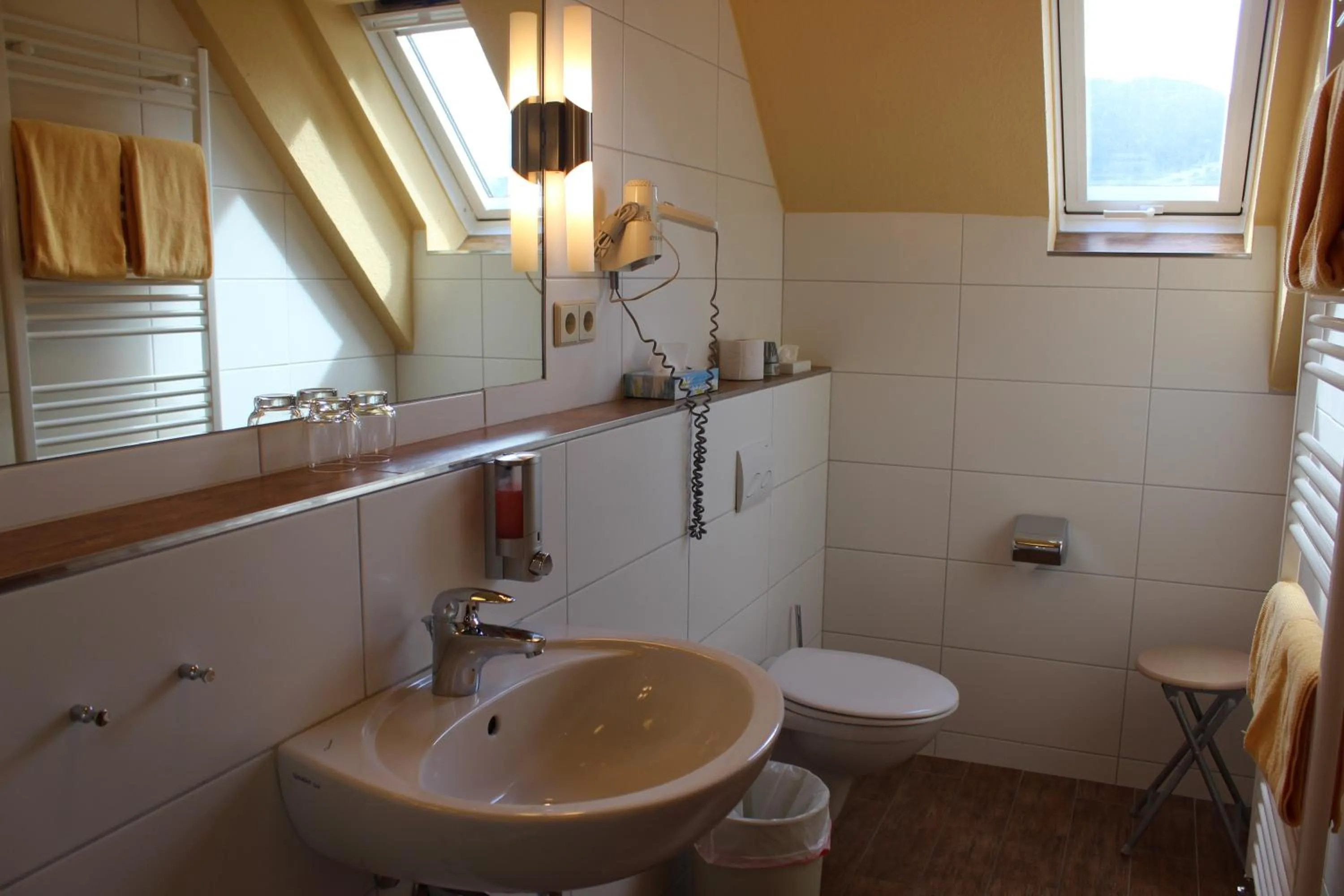 Bathroom in Landgasthof zum Schützen