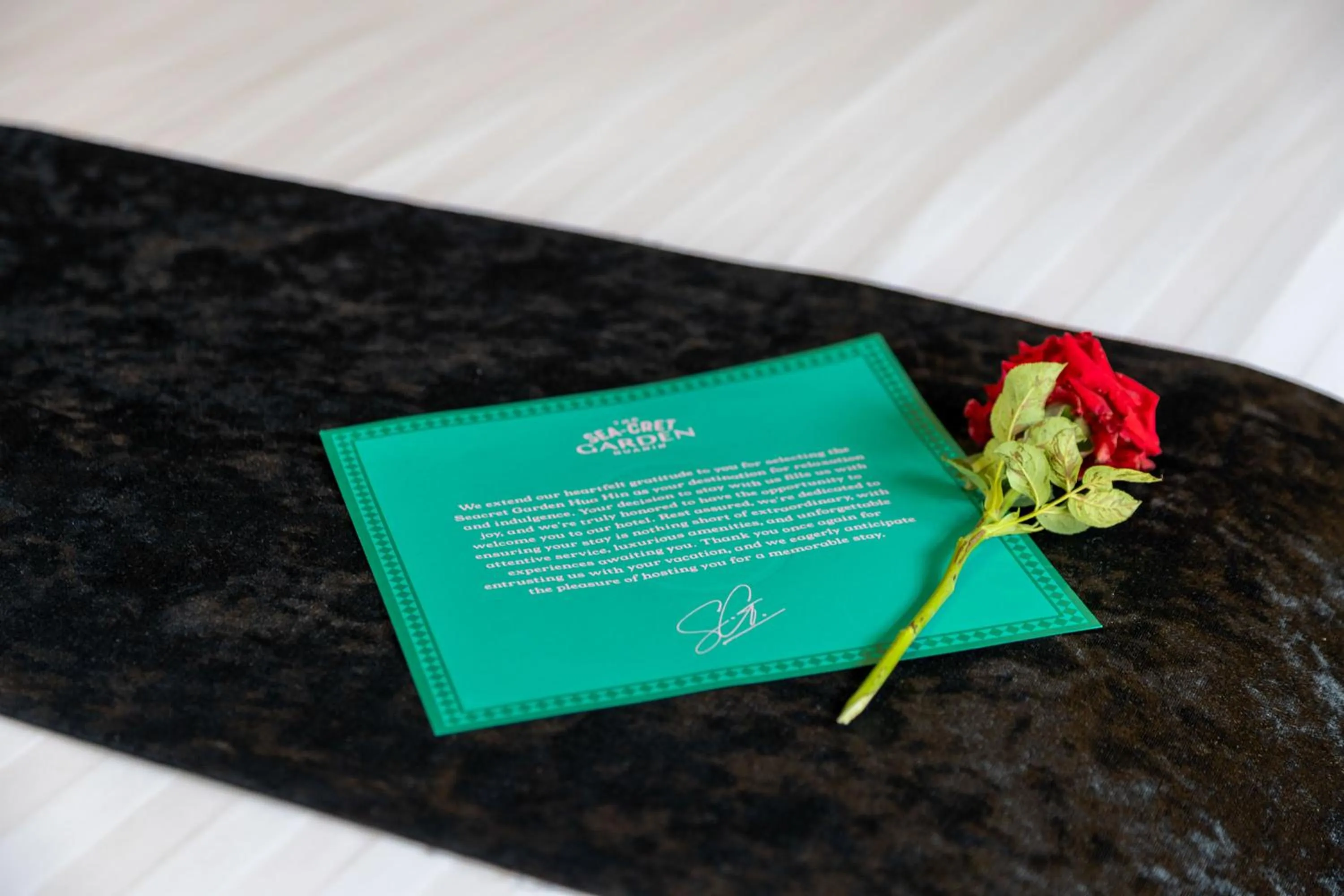 Decorative detail in The Sea-Cret Garden Hua Hin