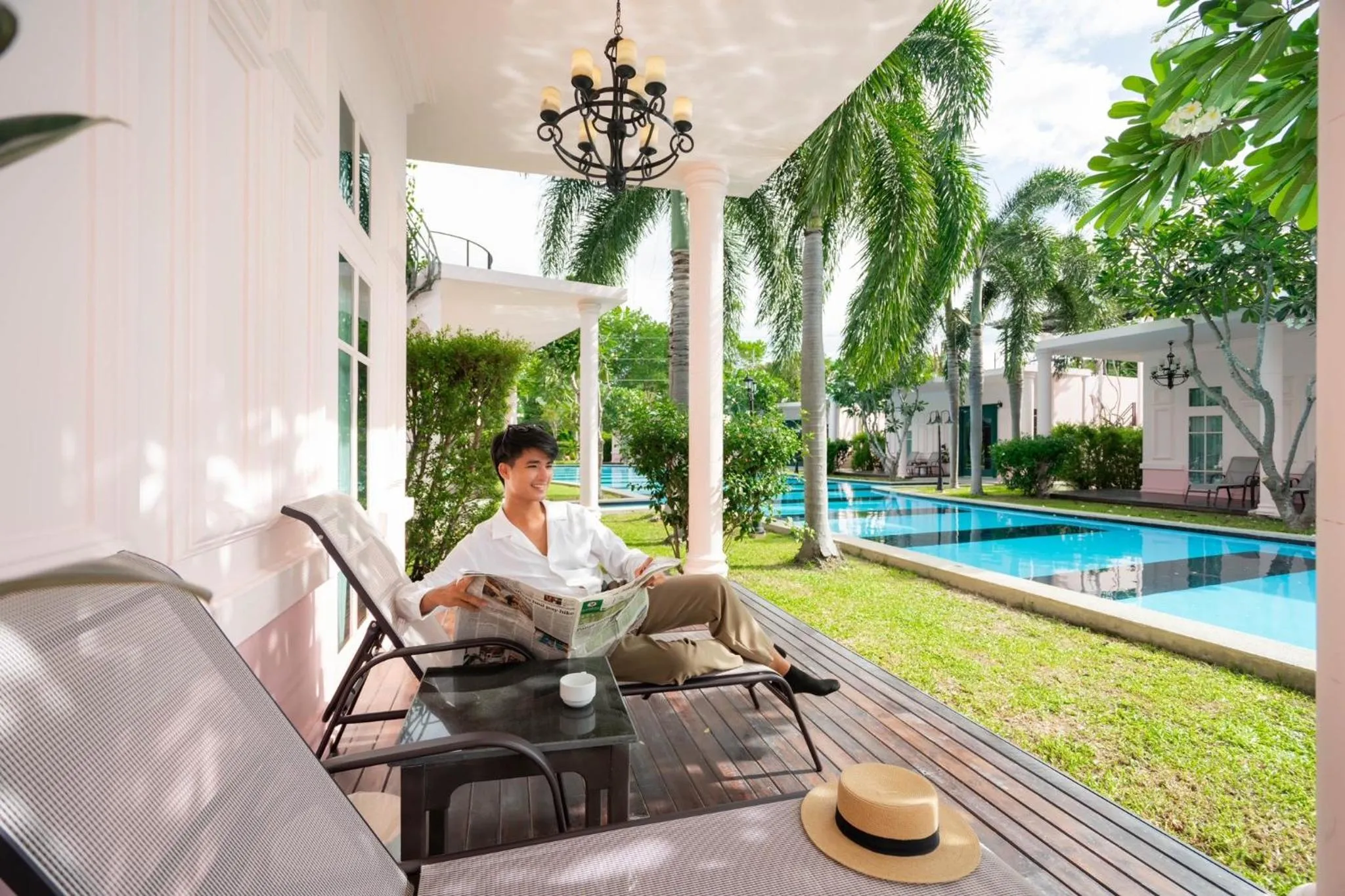 Patio in The Sea-Cret Garden Hua Hin