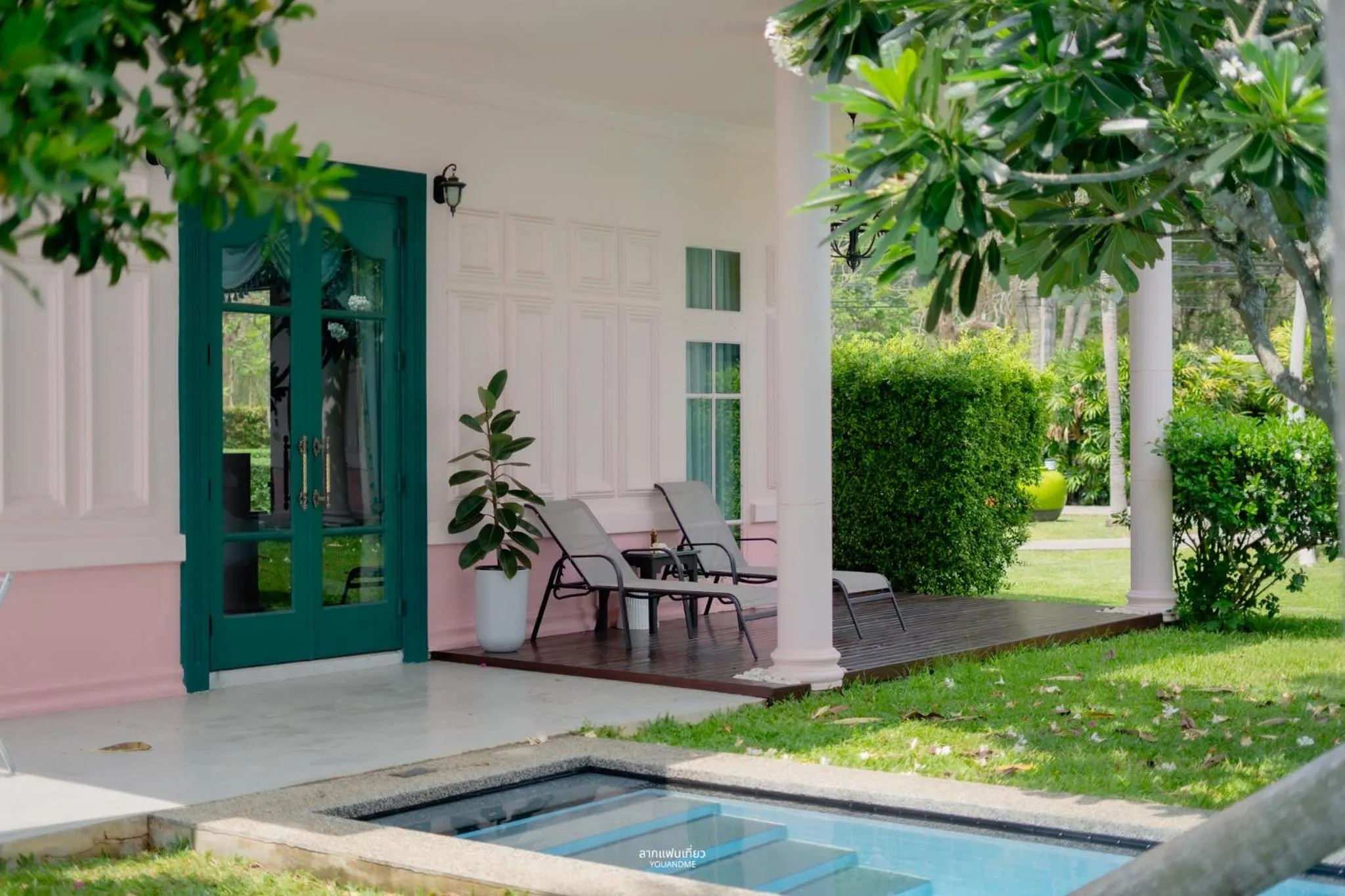Patio in The Sea-Cret Garden Hua Hin