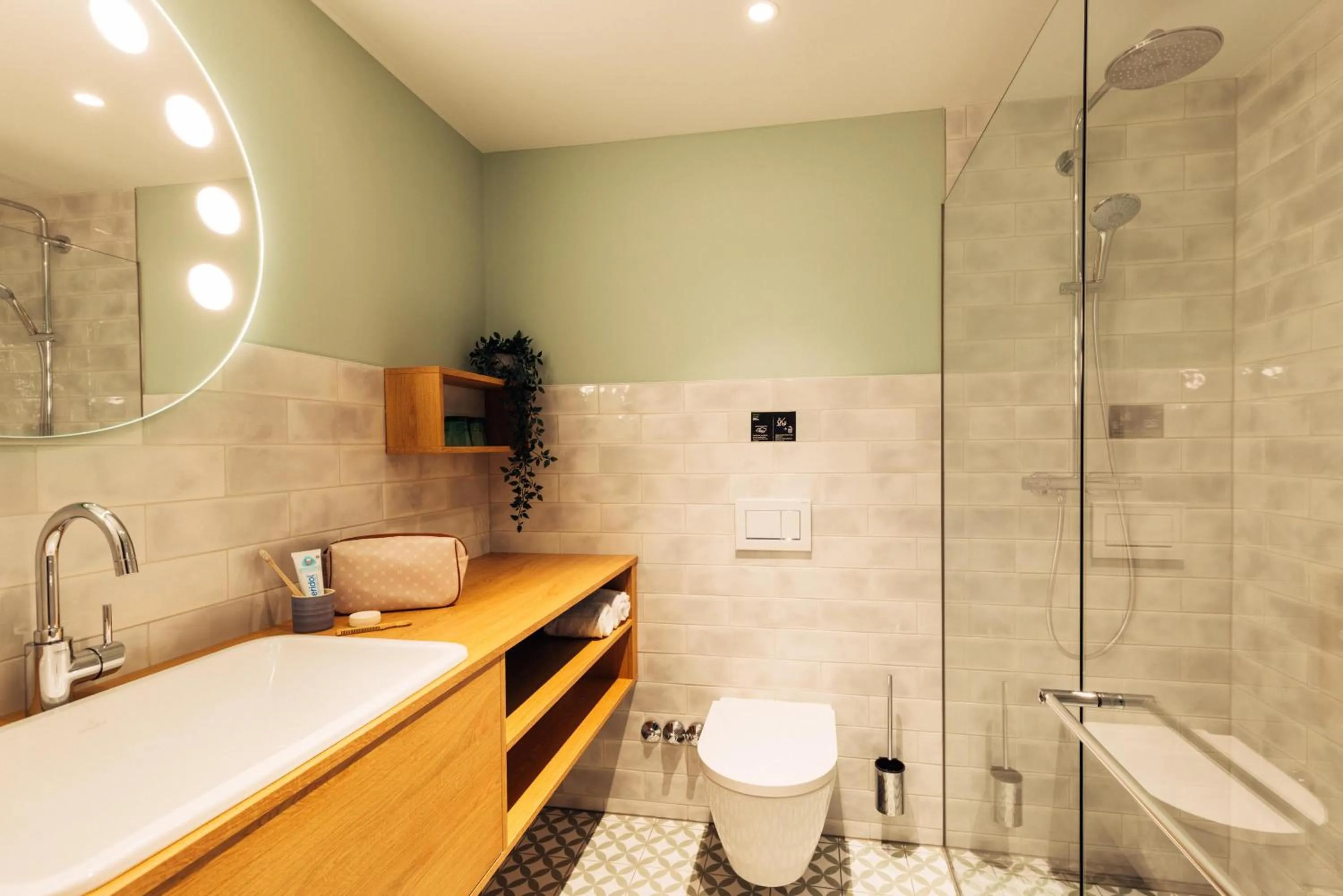 Bathroom in harry's home Lienz hotel & apartments