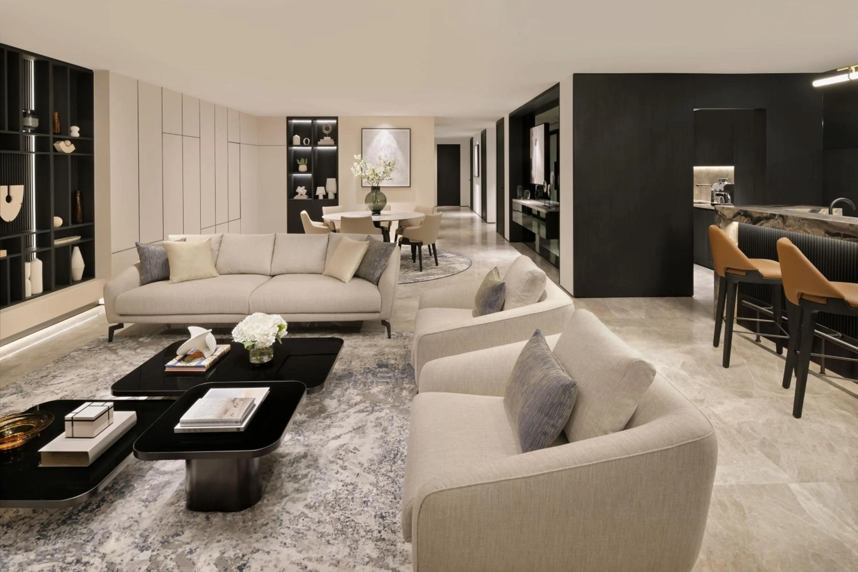 Living room in Sheraton Grand Hotel, Dubai