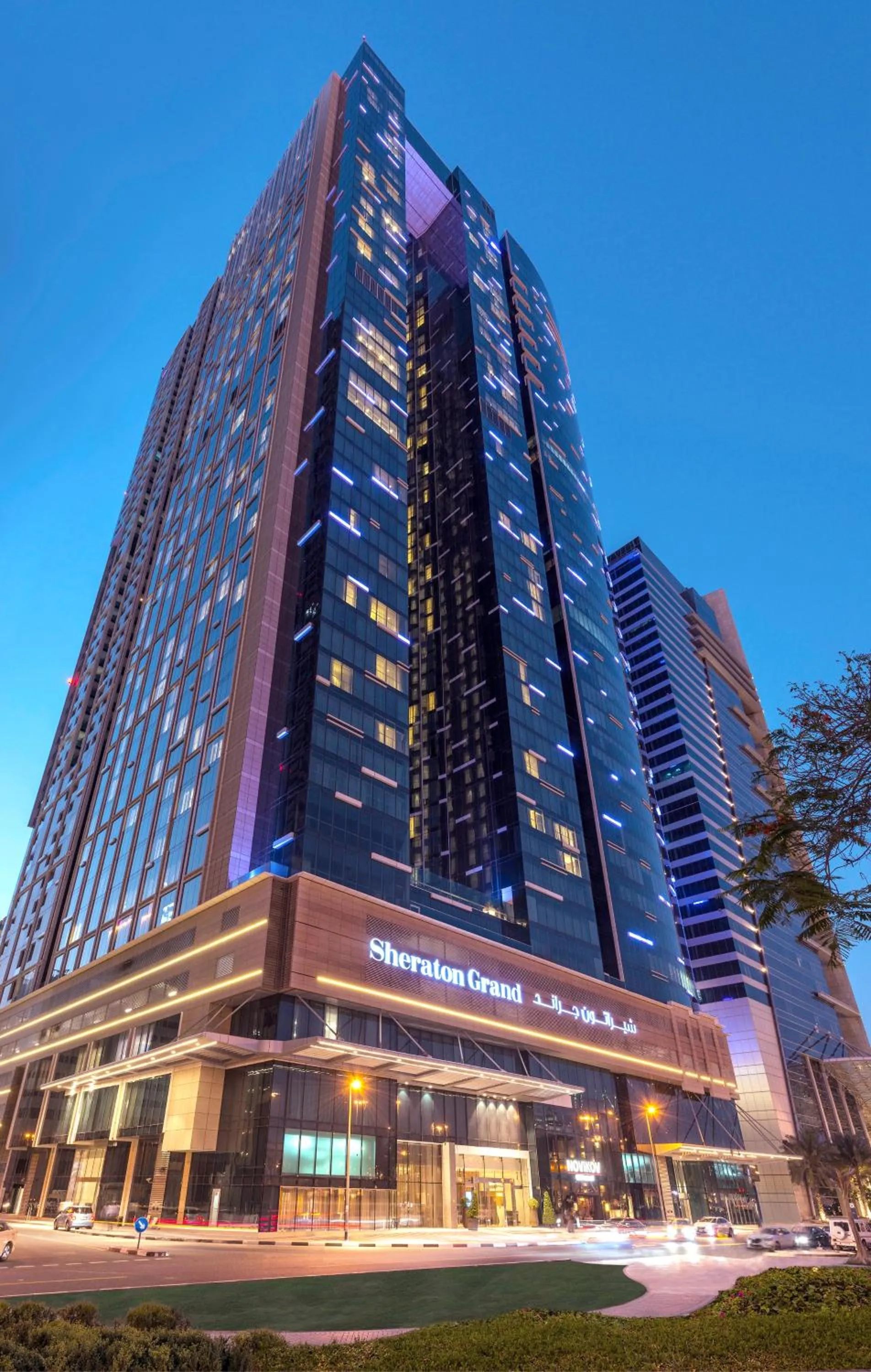 Property building in Sheraton Grand Hotel, Dubai
