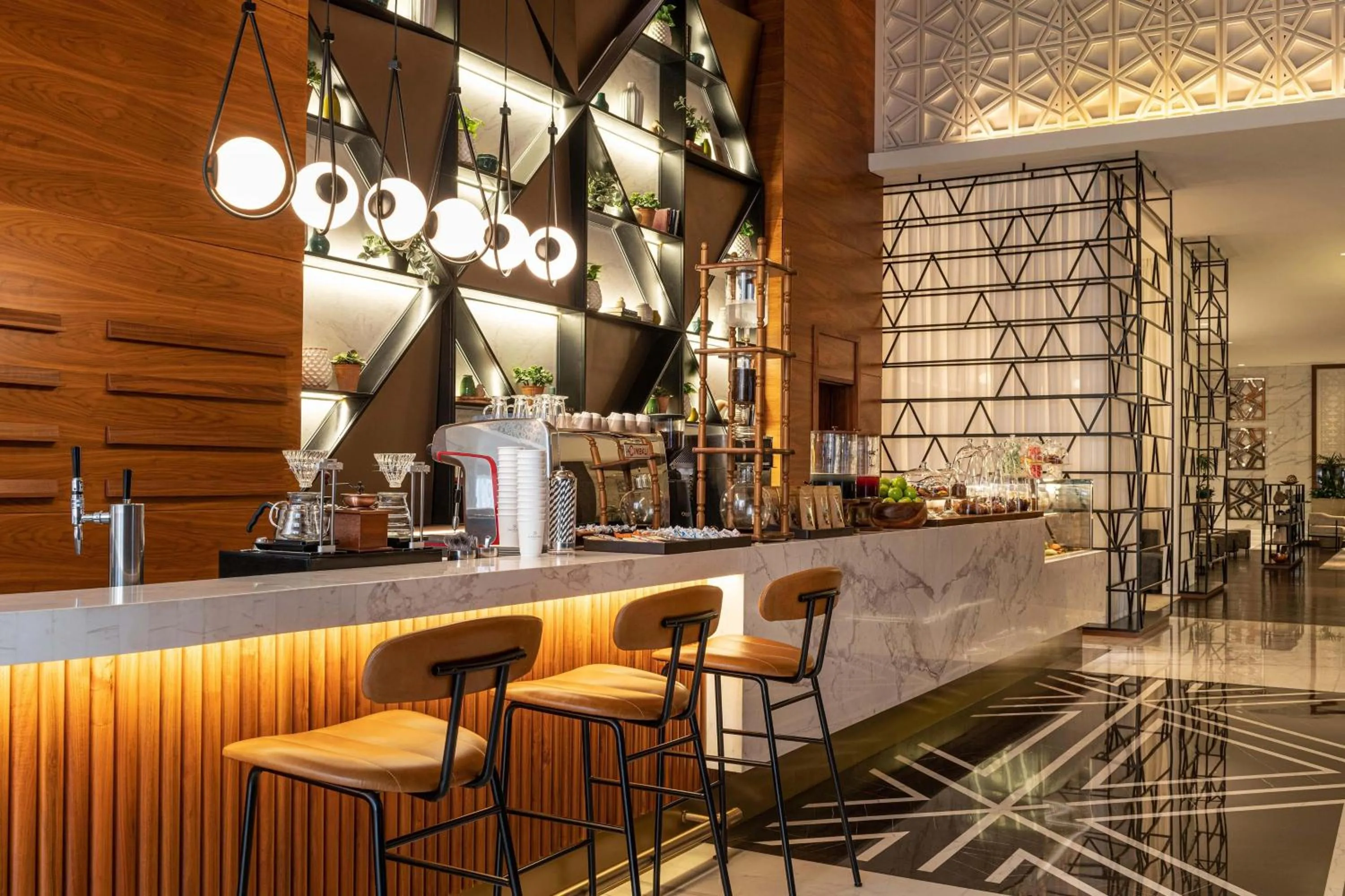 Lobby or reception in Sheraton Grand Hotel, Dubai