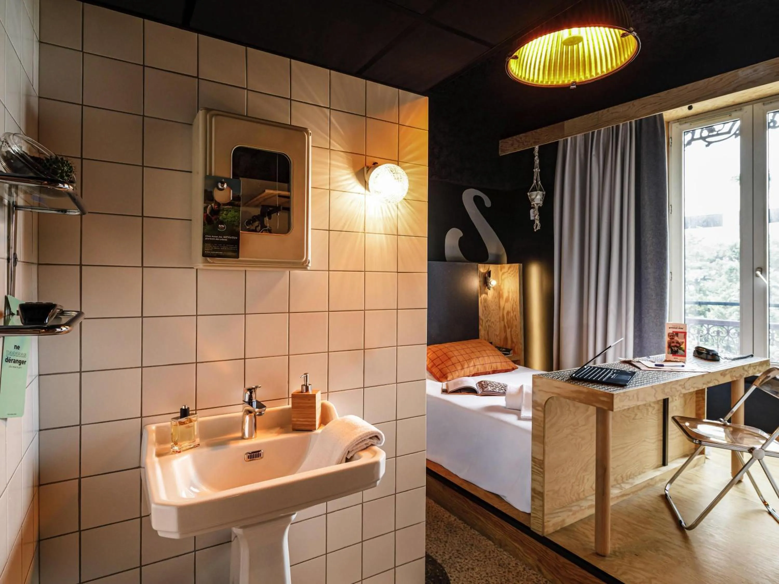 Double Room "Pure" in Greet Hotel Lyon Confluence