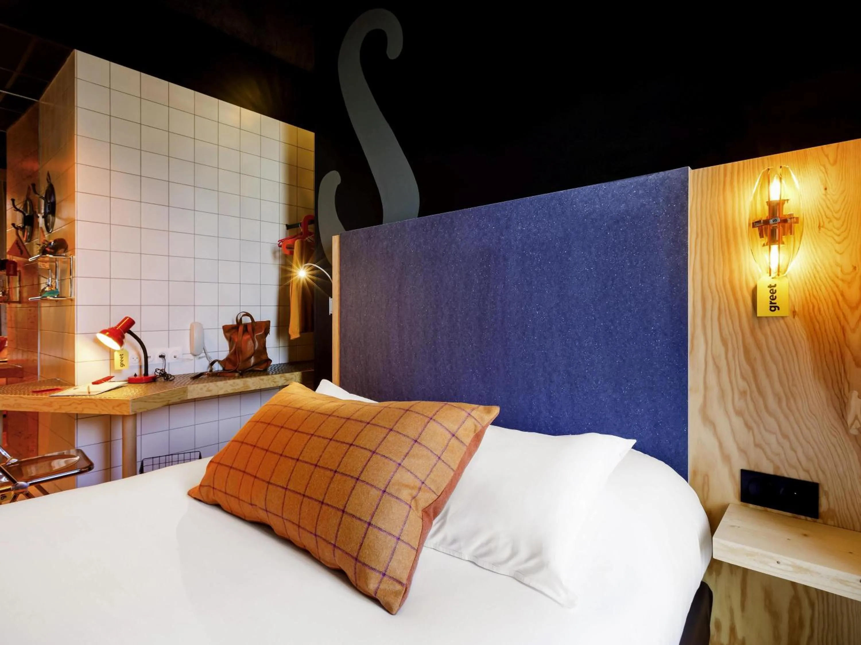 Bedroom, Bed in Greet Hotel Lyon Confluence