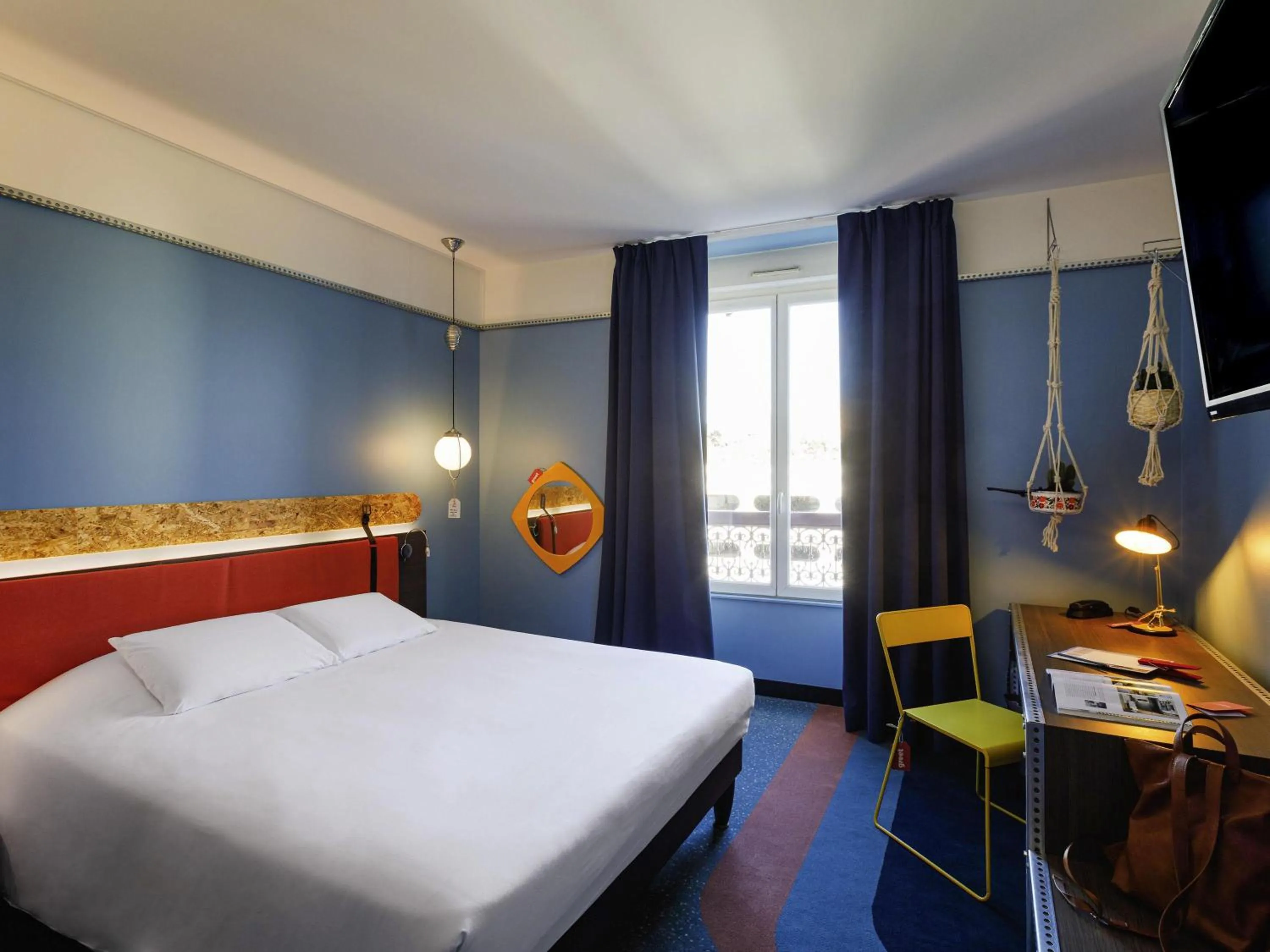 Bedroom, Bed in Greet Hotel Lyon Confluence