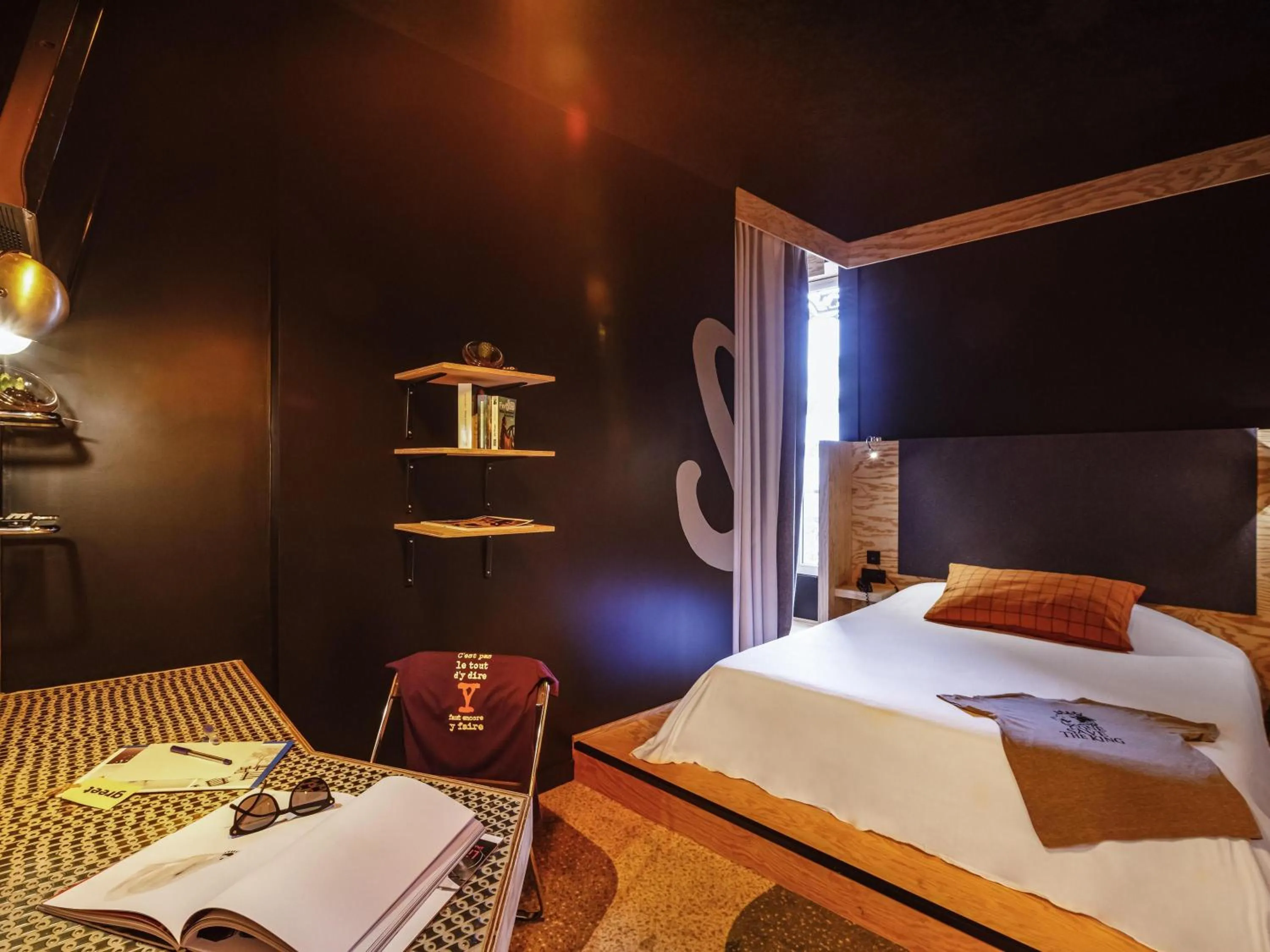 Bedroom, Bed in Greet Hotel Lyon Confluence