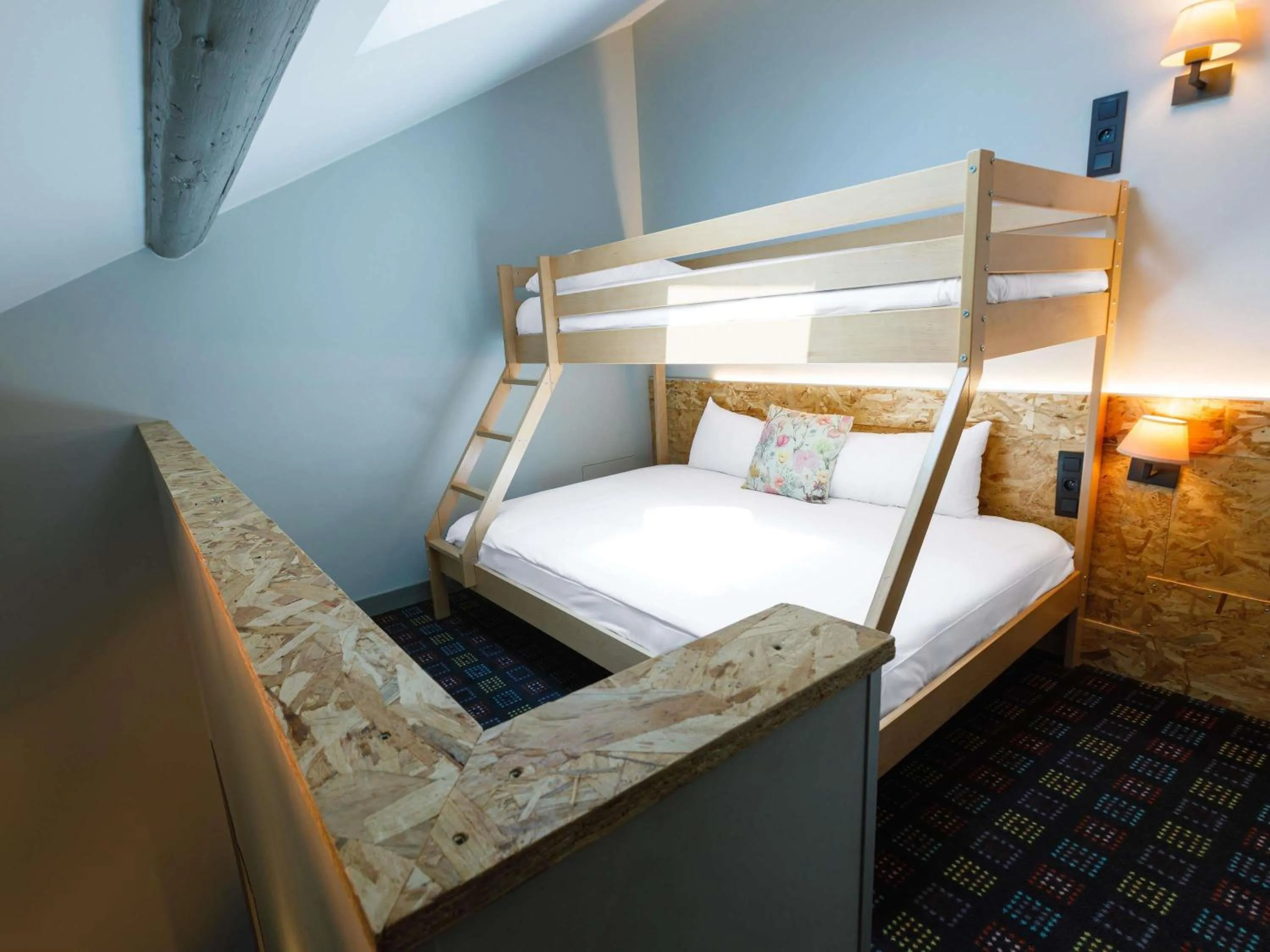 Bedroom, Bed in Greet Hotel Lyon Confluence