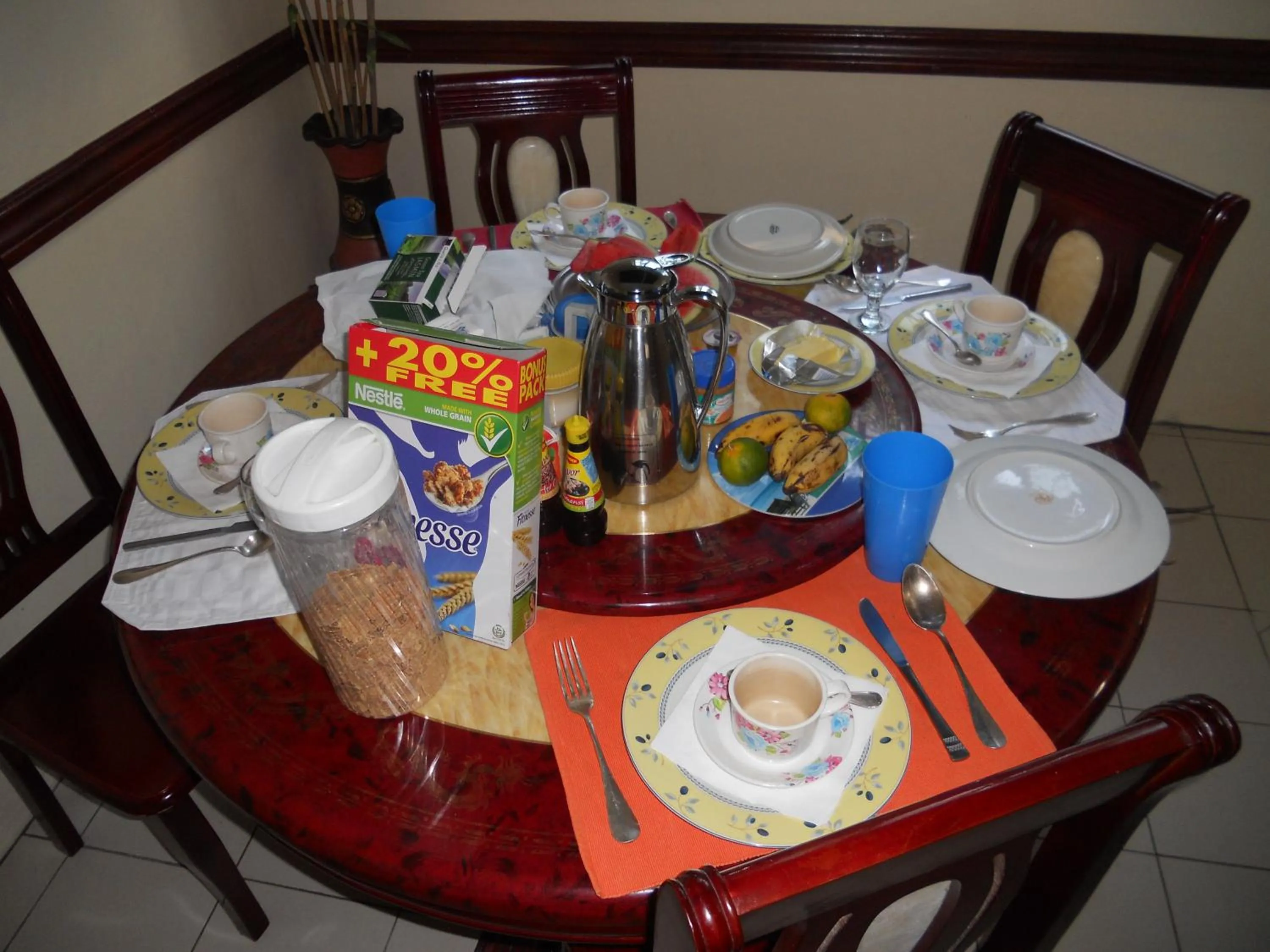 Food close-up in Guesthouse Cavite
