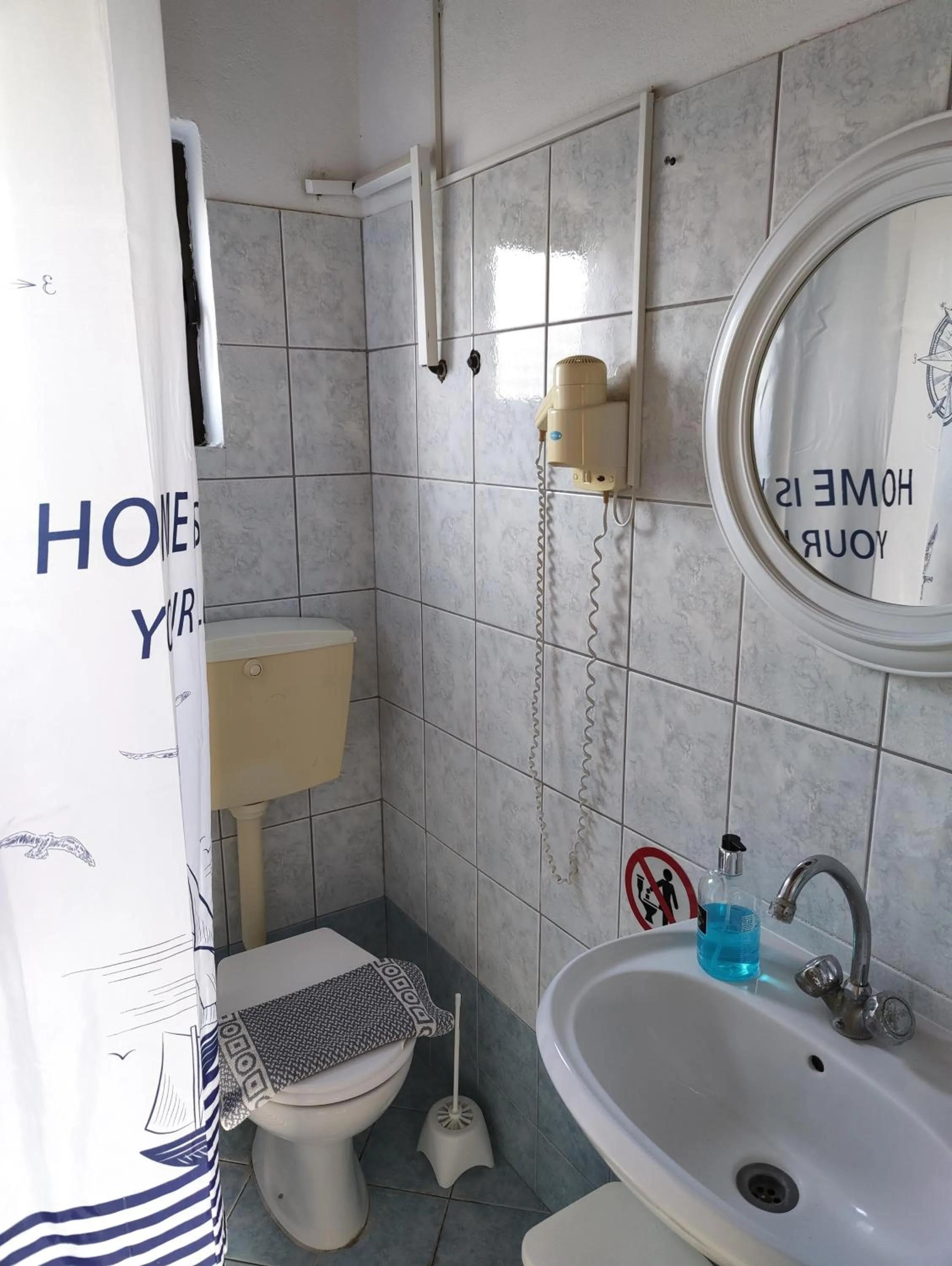 Toilet in Blue Waves Corfu