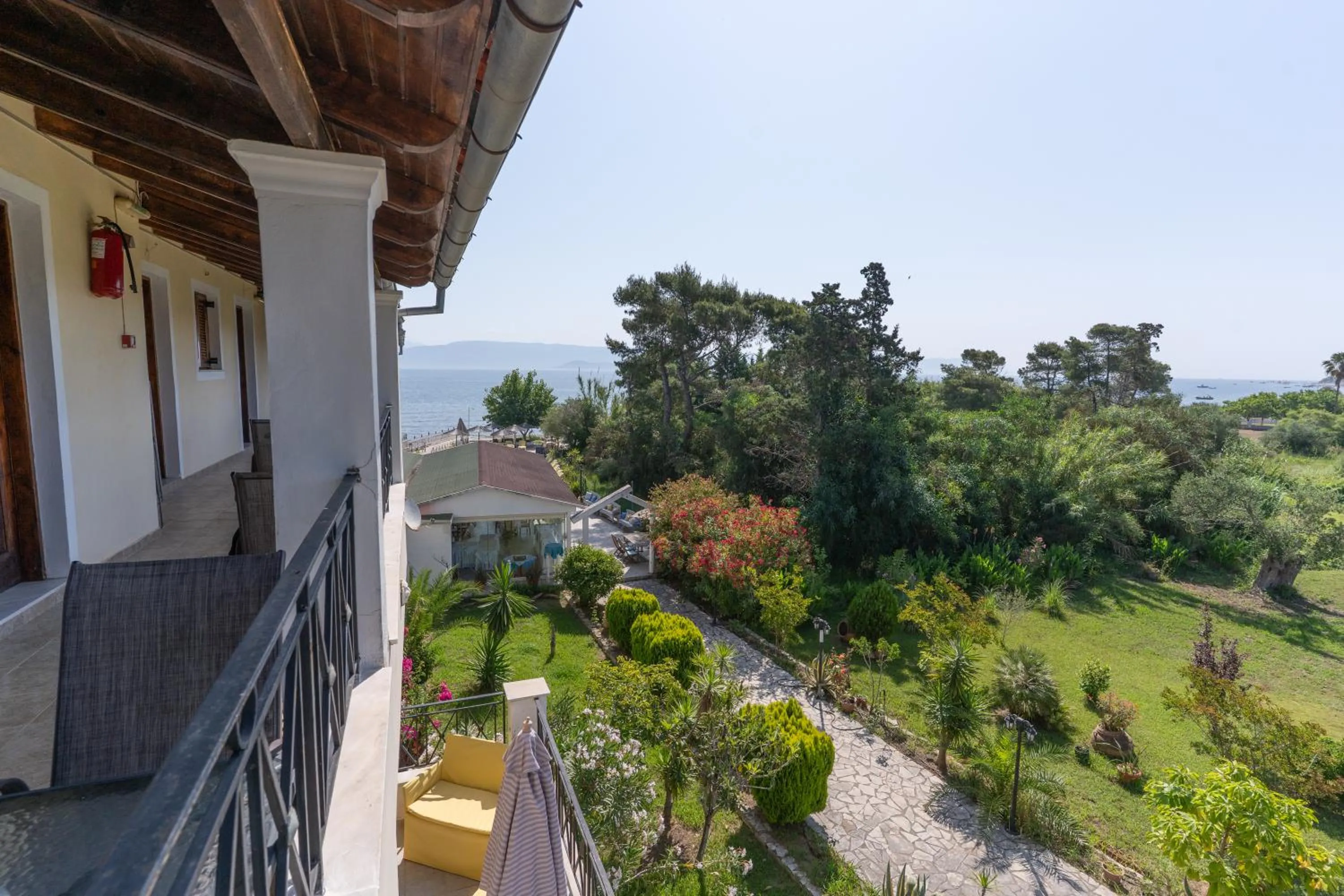 Balcony/Terrace in Blue Waves Corfu