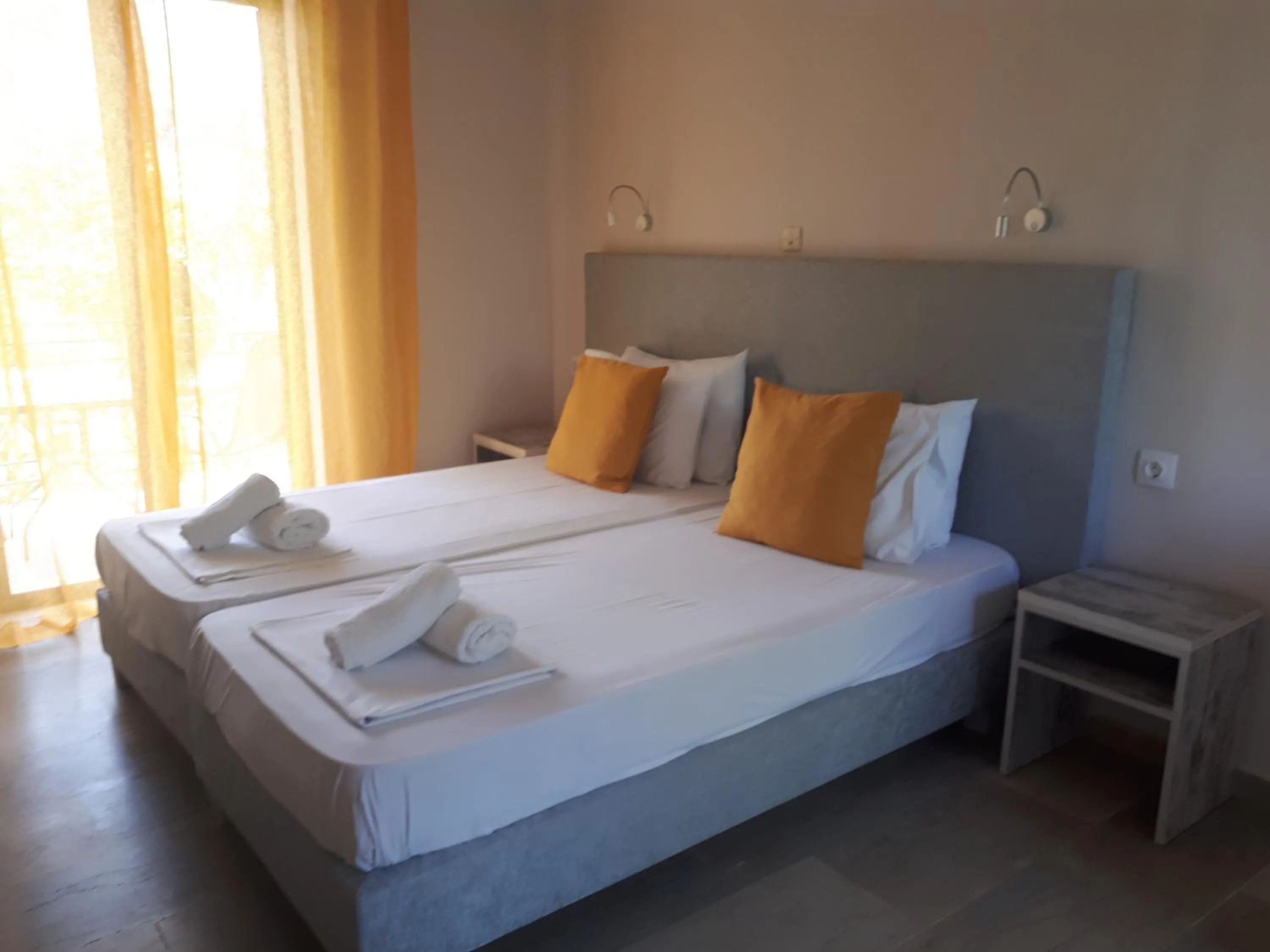 Bed in Blue Waves Corfu
