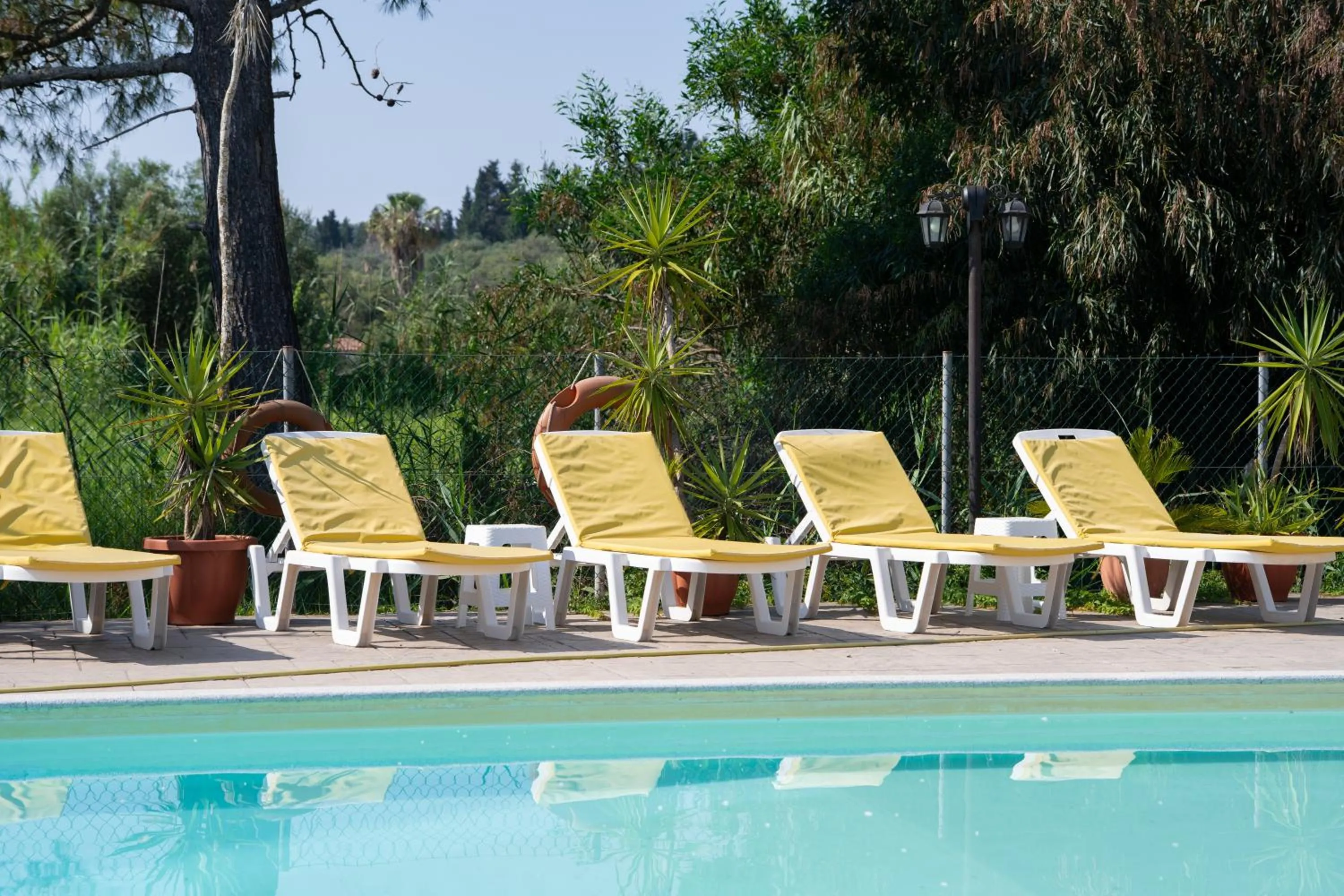 Garden in Blue Waves Corfu