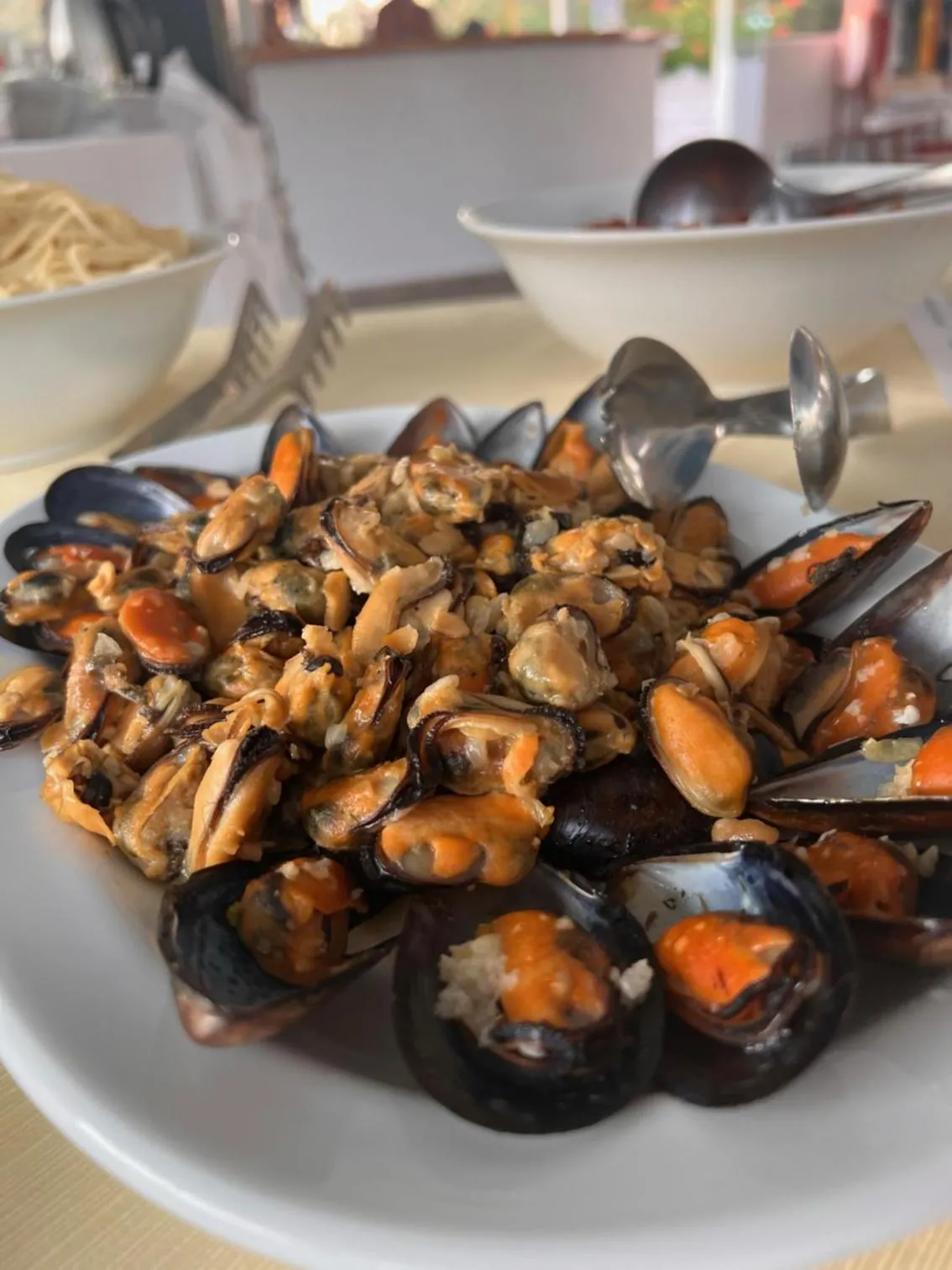 Dinner in Blue Waves Corfu