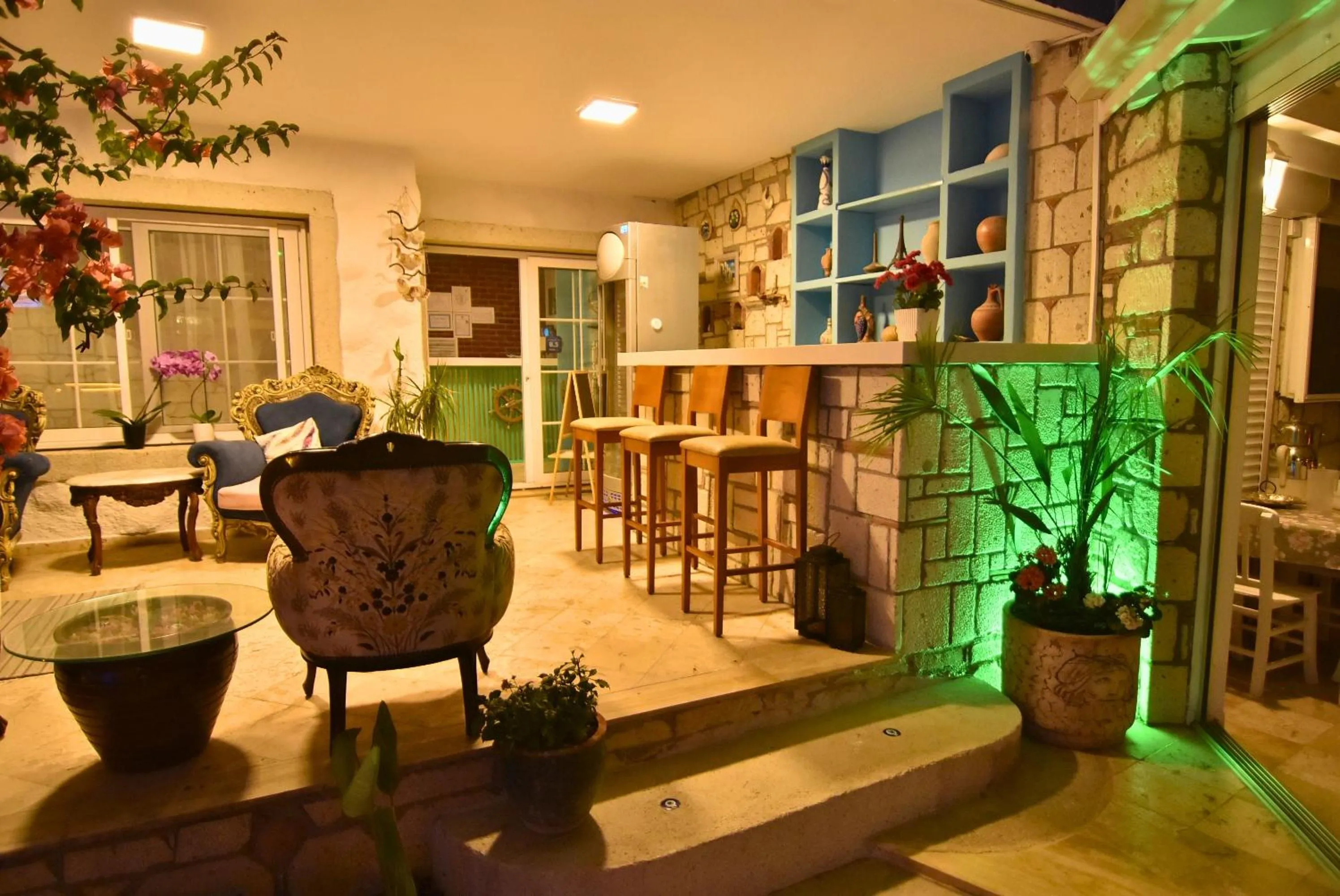 Seating area in Degirmenli Konak Hotel