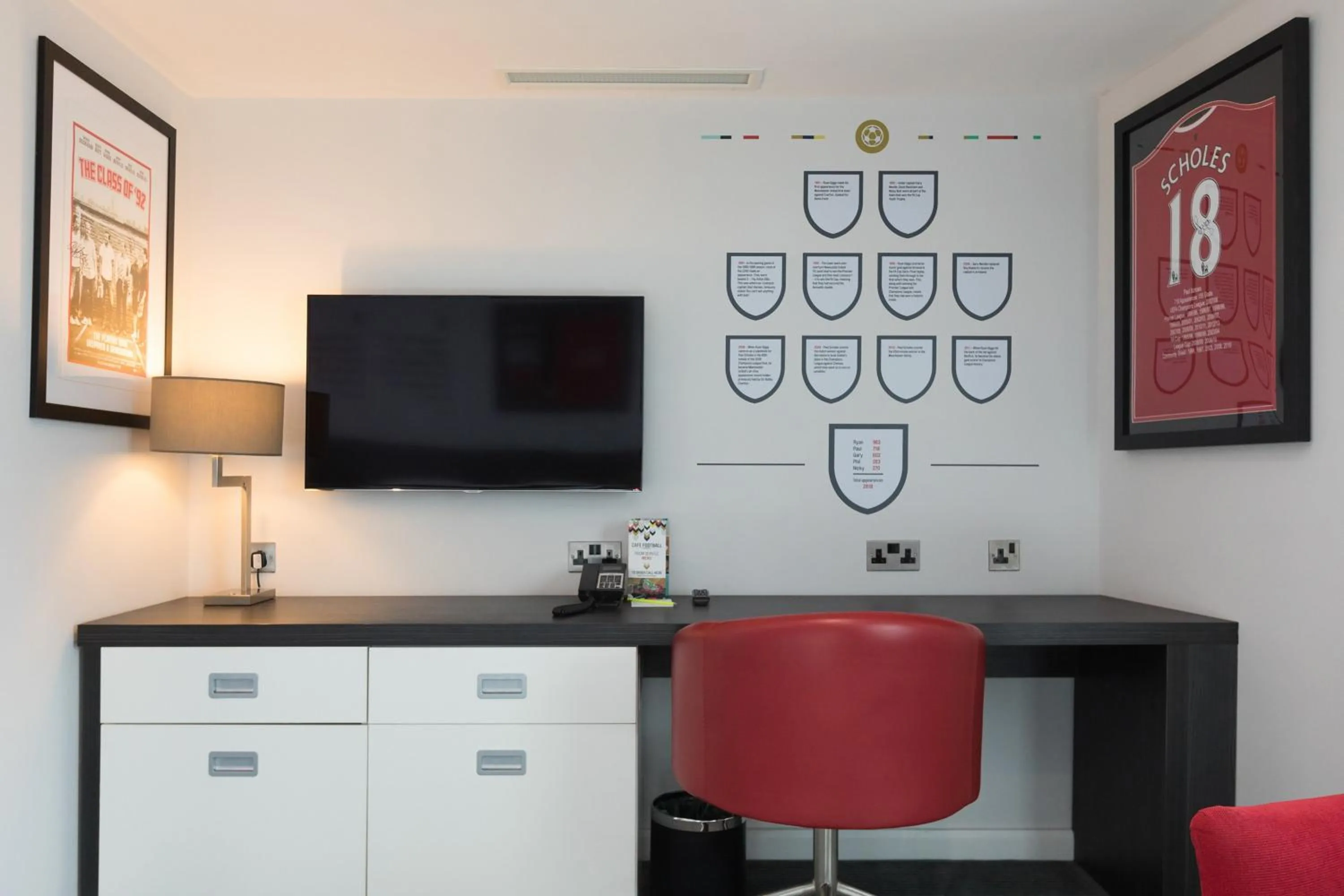Photo of the whole room in Hotel Football, Old Trafford, a Tribute Portfolio Hotel