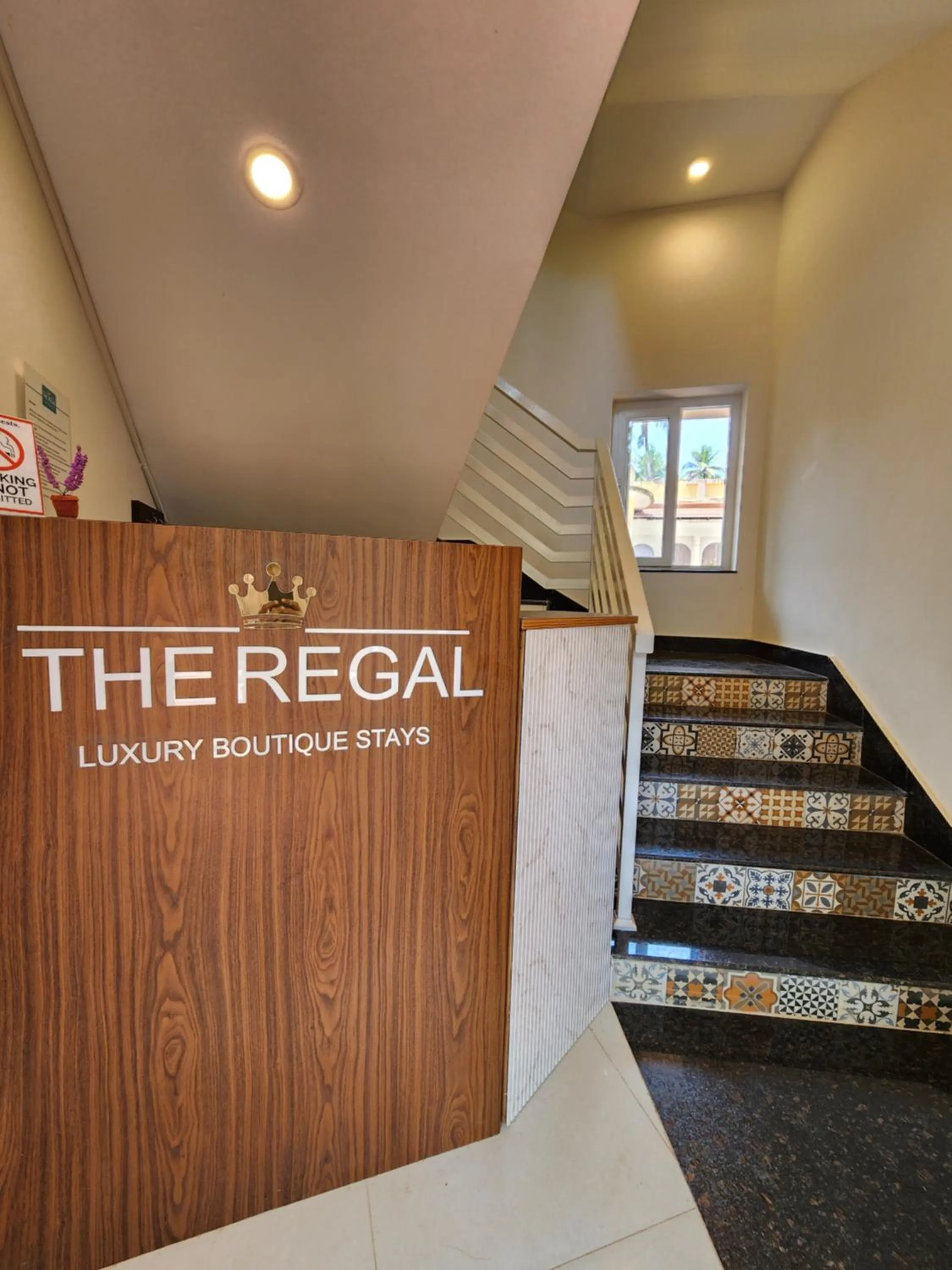 Logo/Certificate/Sign in The Regal Luxury Boutique Stays