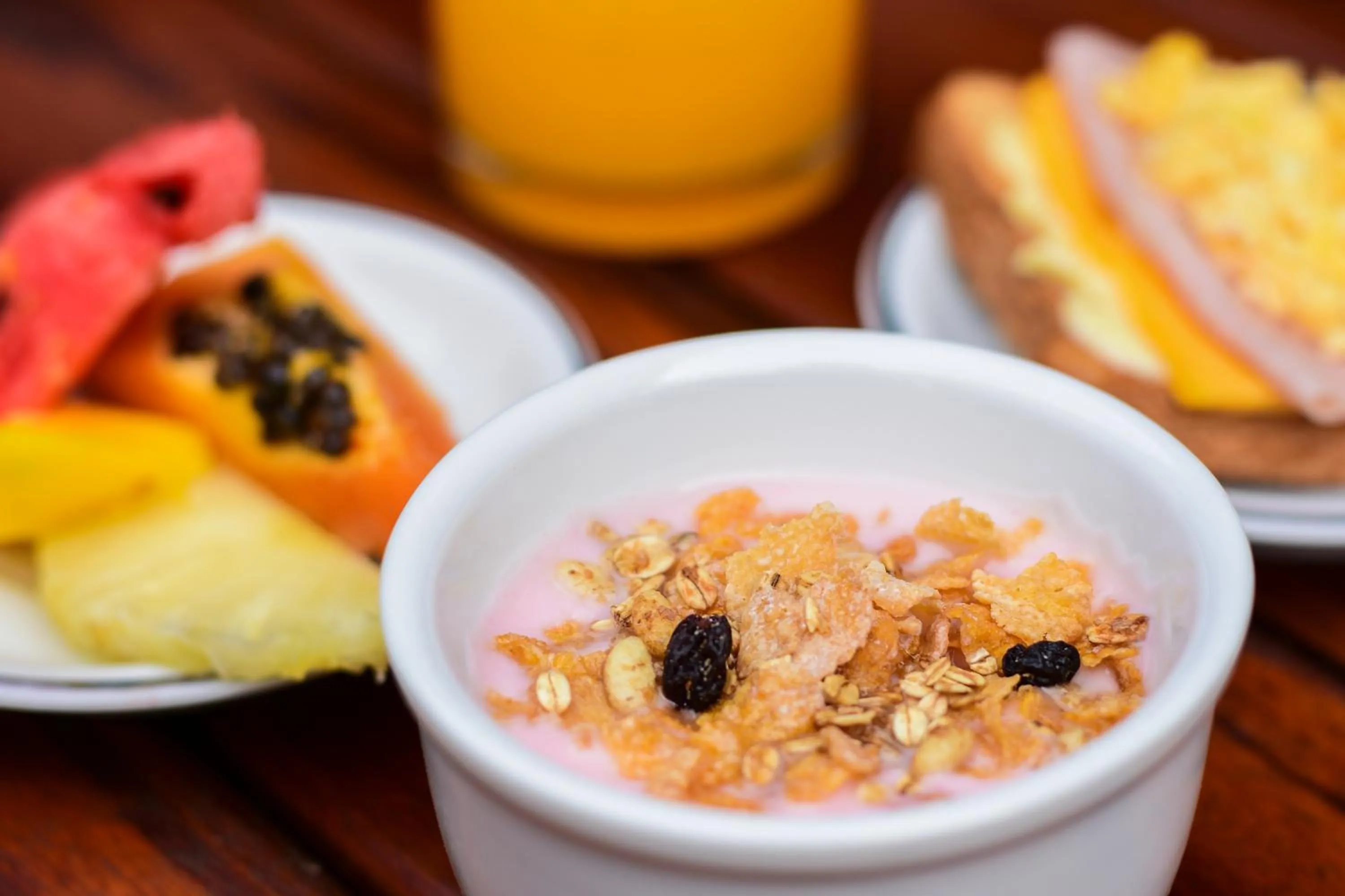 Breakfast in Pousada Juannas Buzios