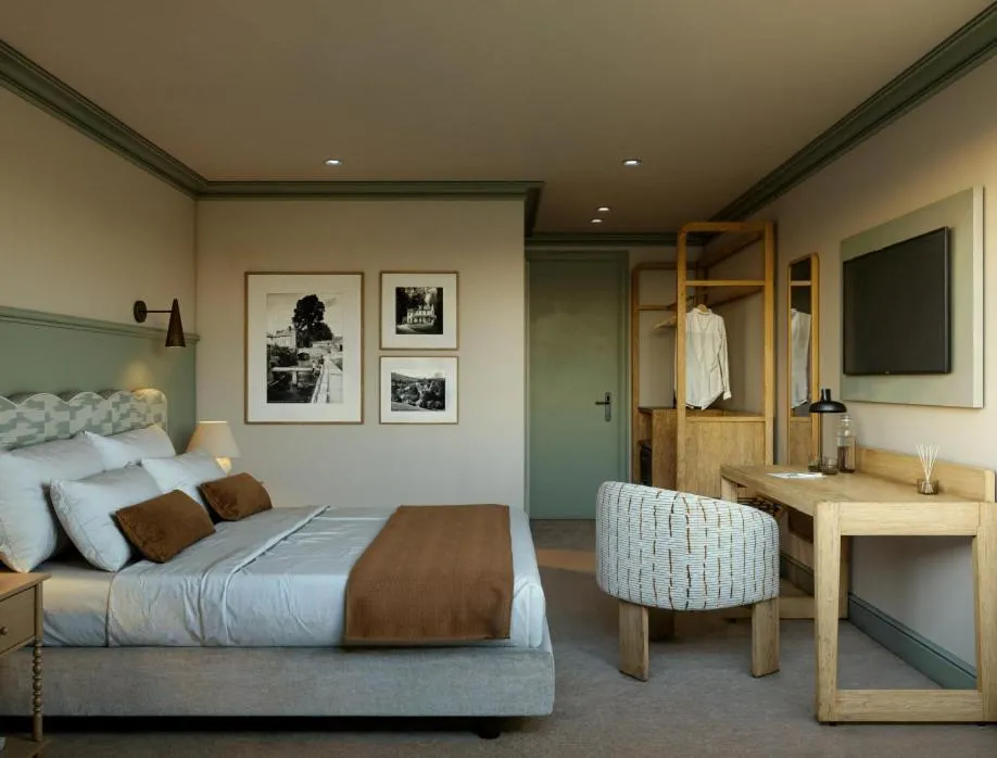 Bed in Dartmoor Lodge Hotel