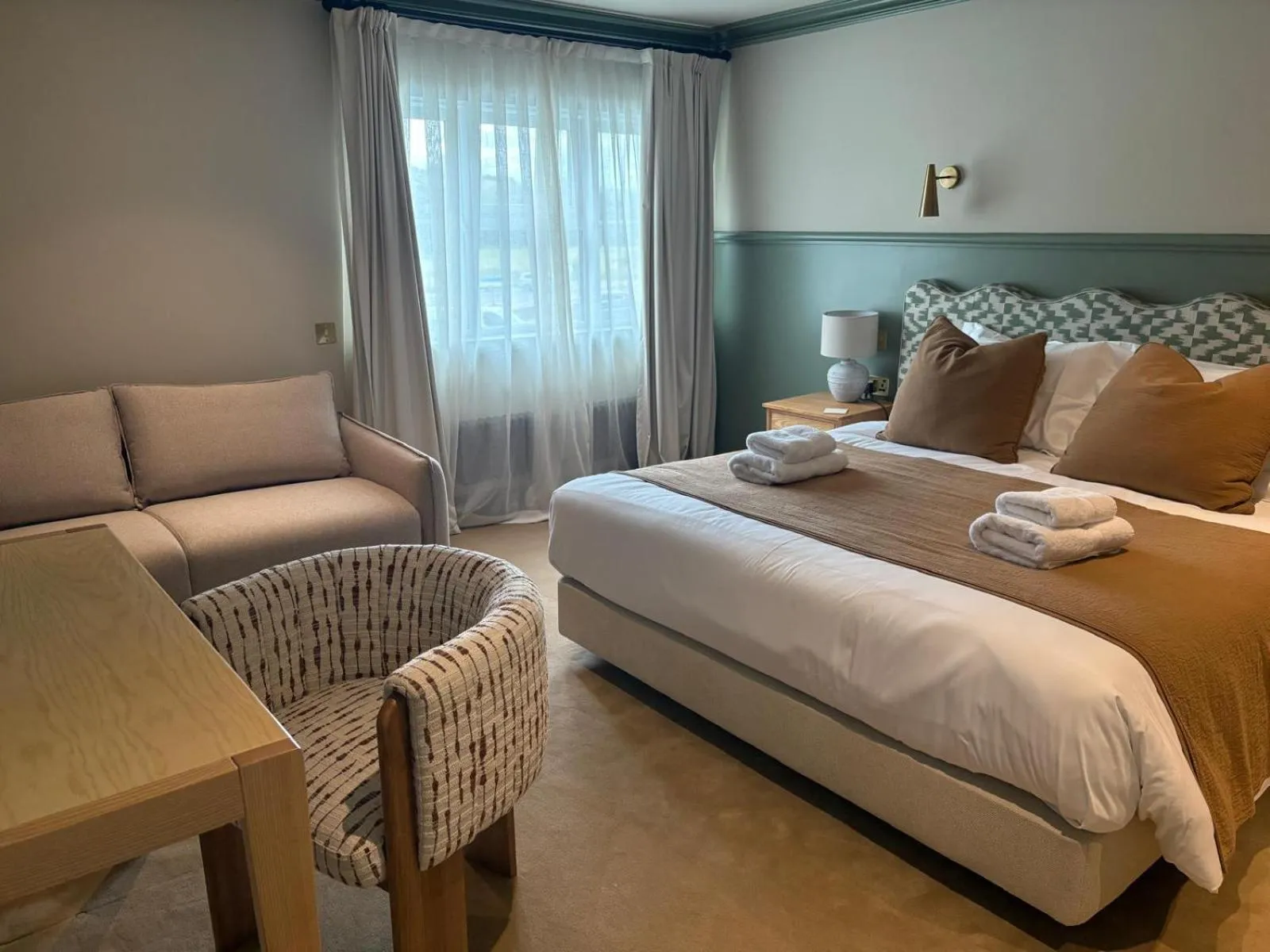 Bed in Dartmoor Lodge Hotel