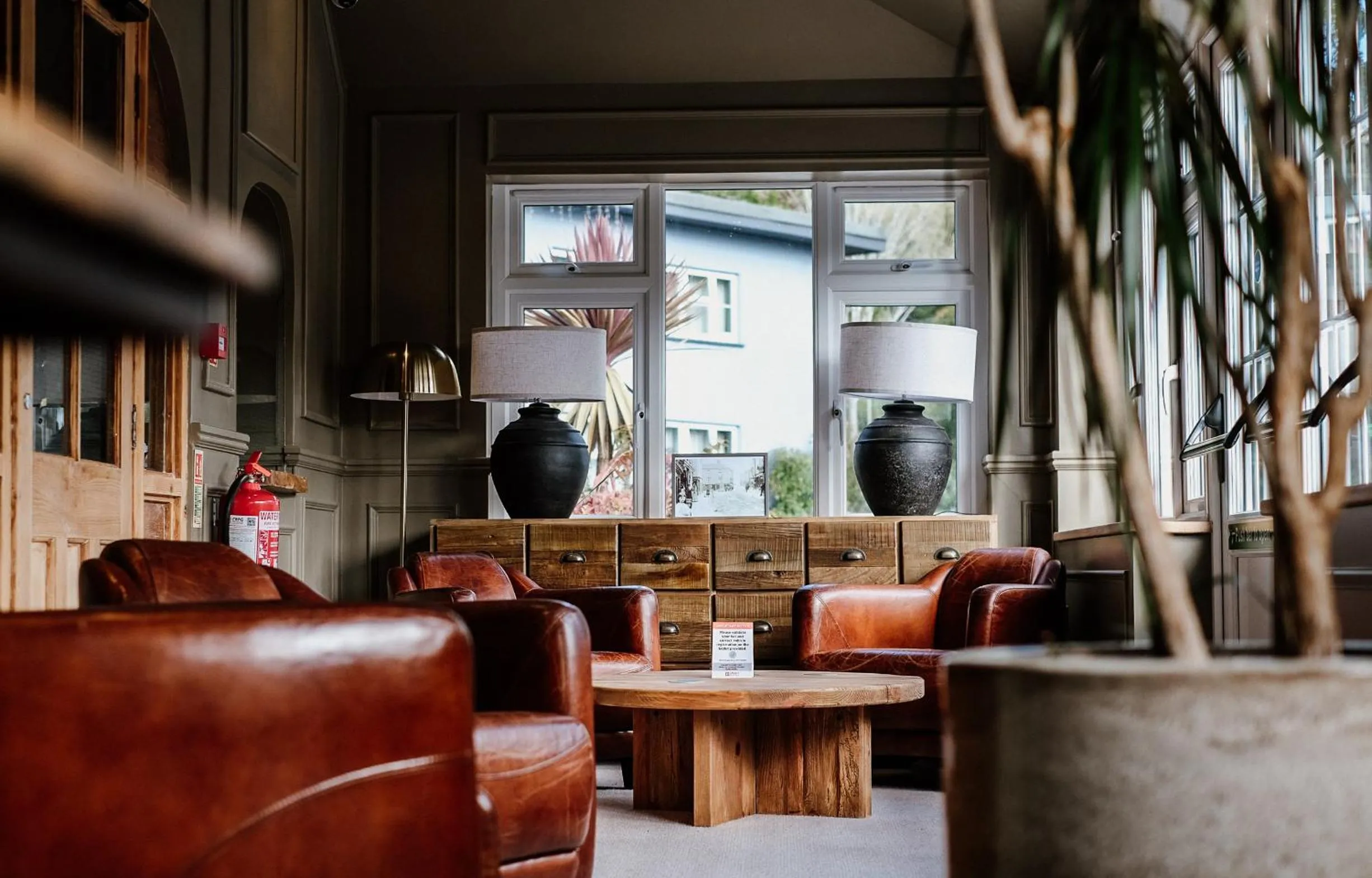 Seating area in Dartmoor Lodge Hotel