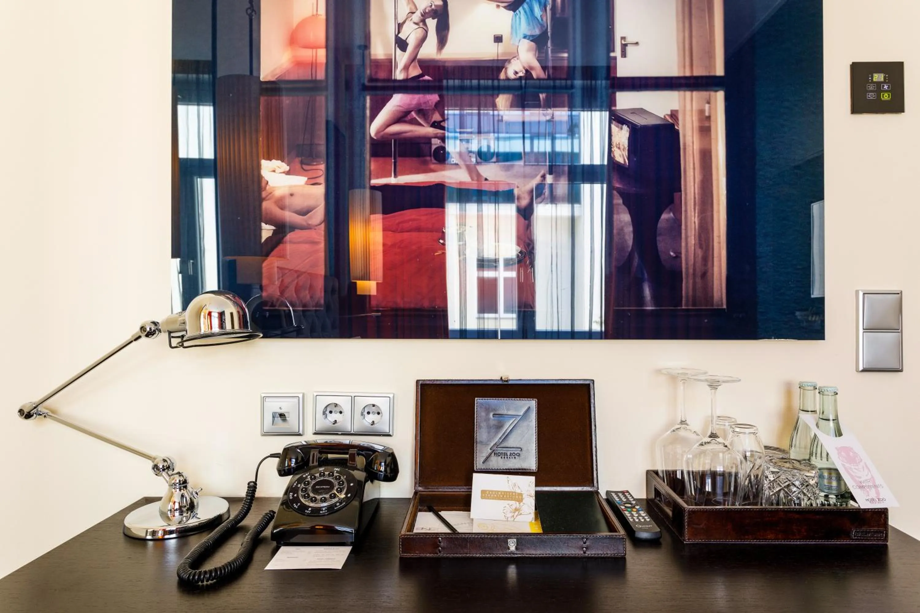 Decorative detail in Hotel Zoo Berlin