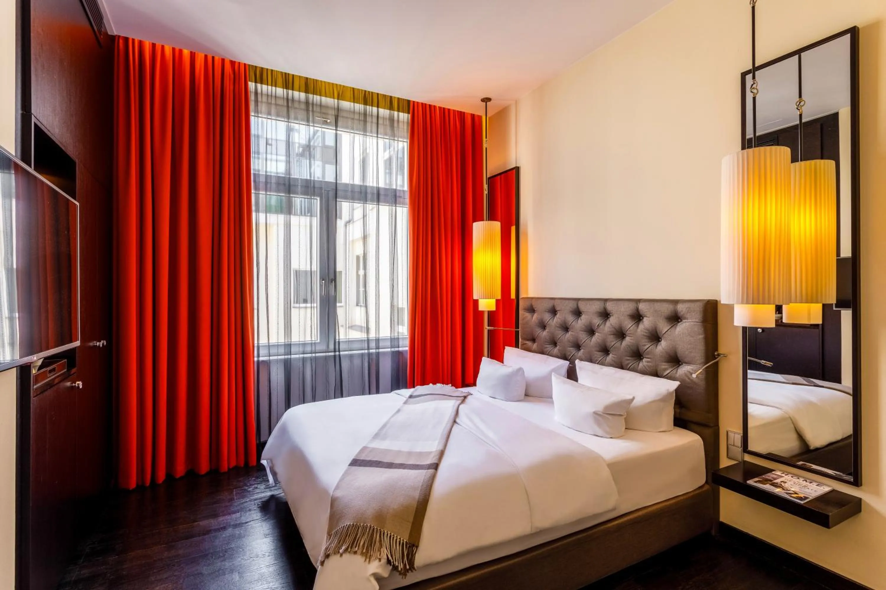 Bed in Hotel Zoo Berlin