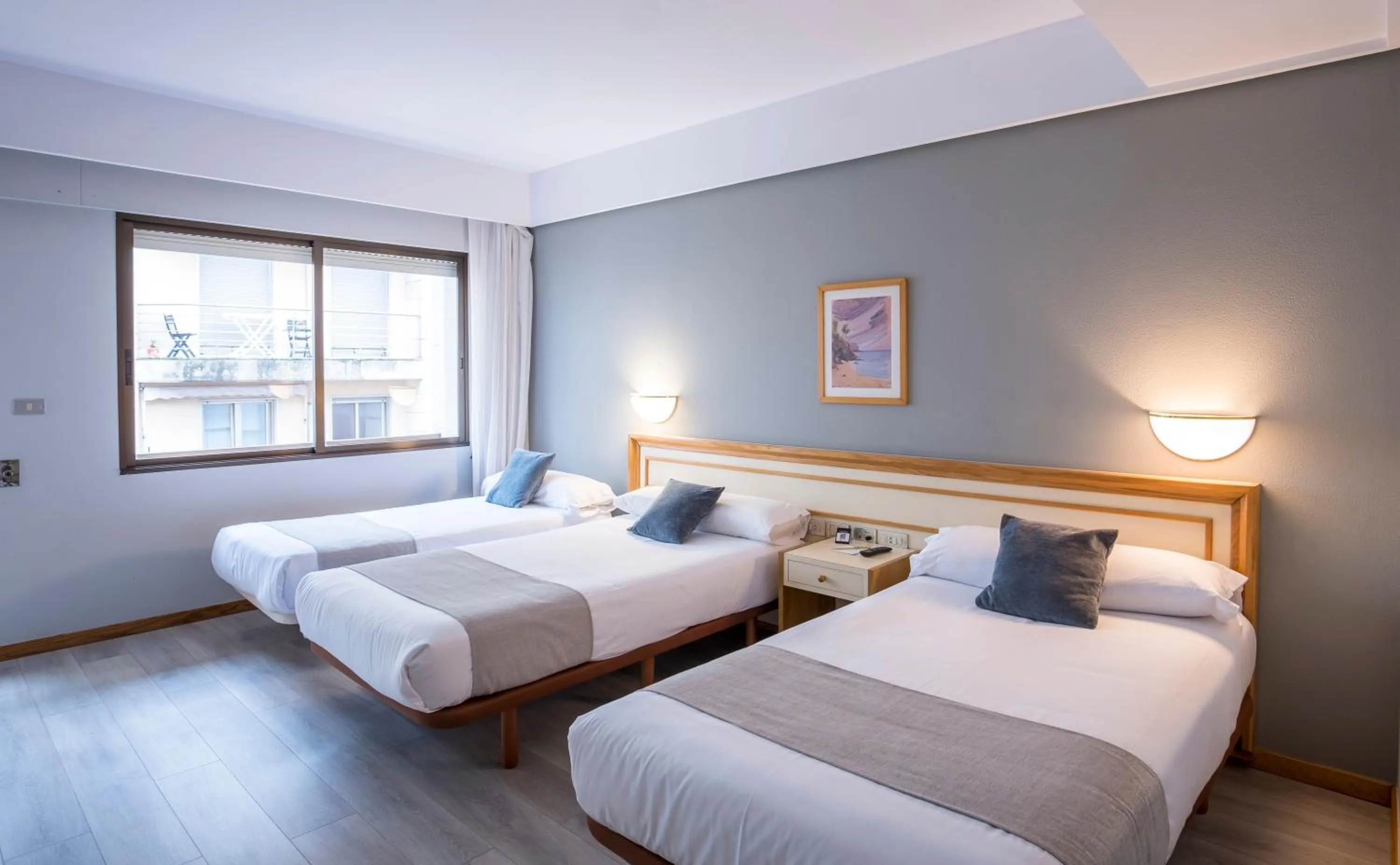 Bedroom, Bed in Hotel Alda Boiro