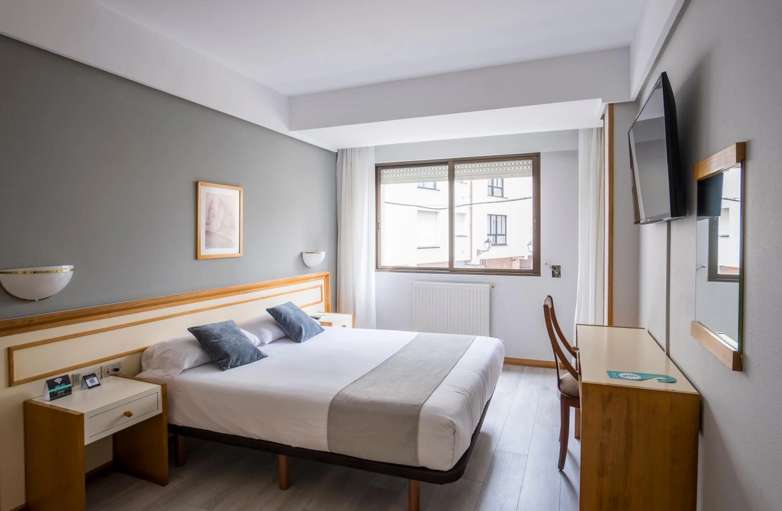 Bedroom, Bed in Hotel Alda Boiro