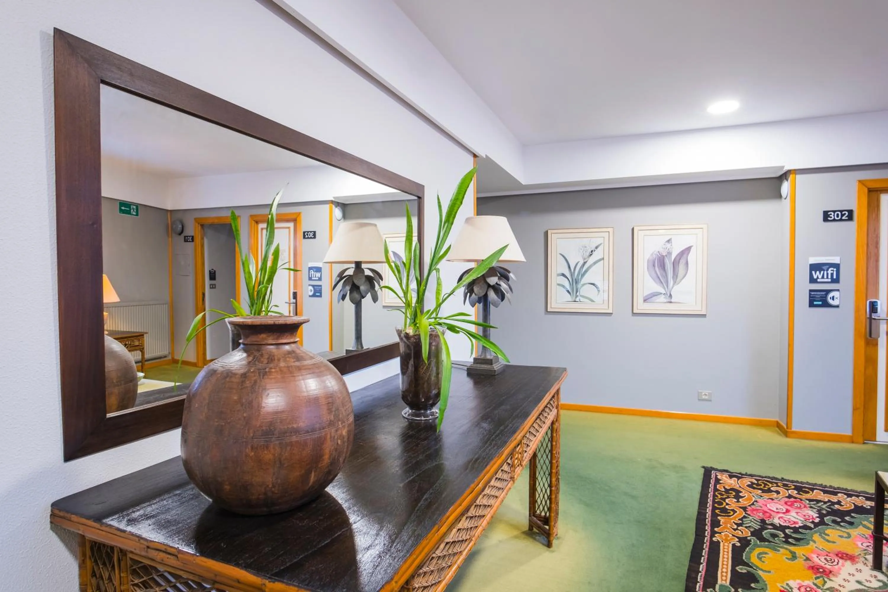 Living room in Hotel Alda Boiro