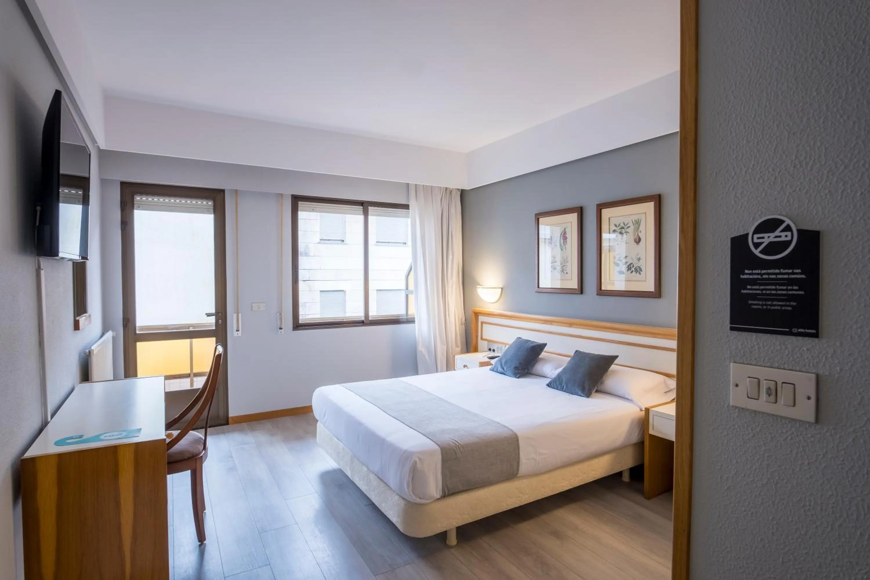 Bedroom, Bed in Hotel Alda Boiro