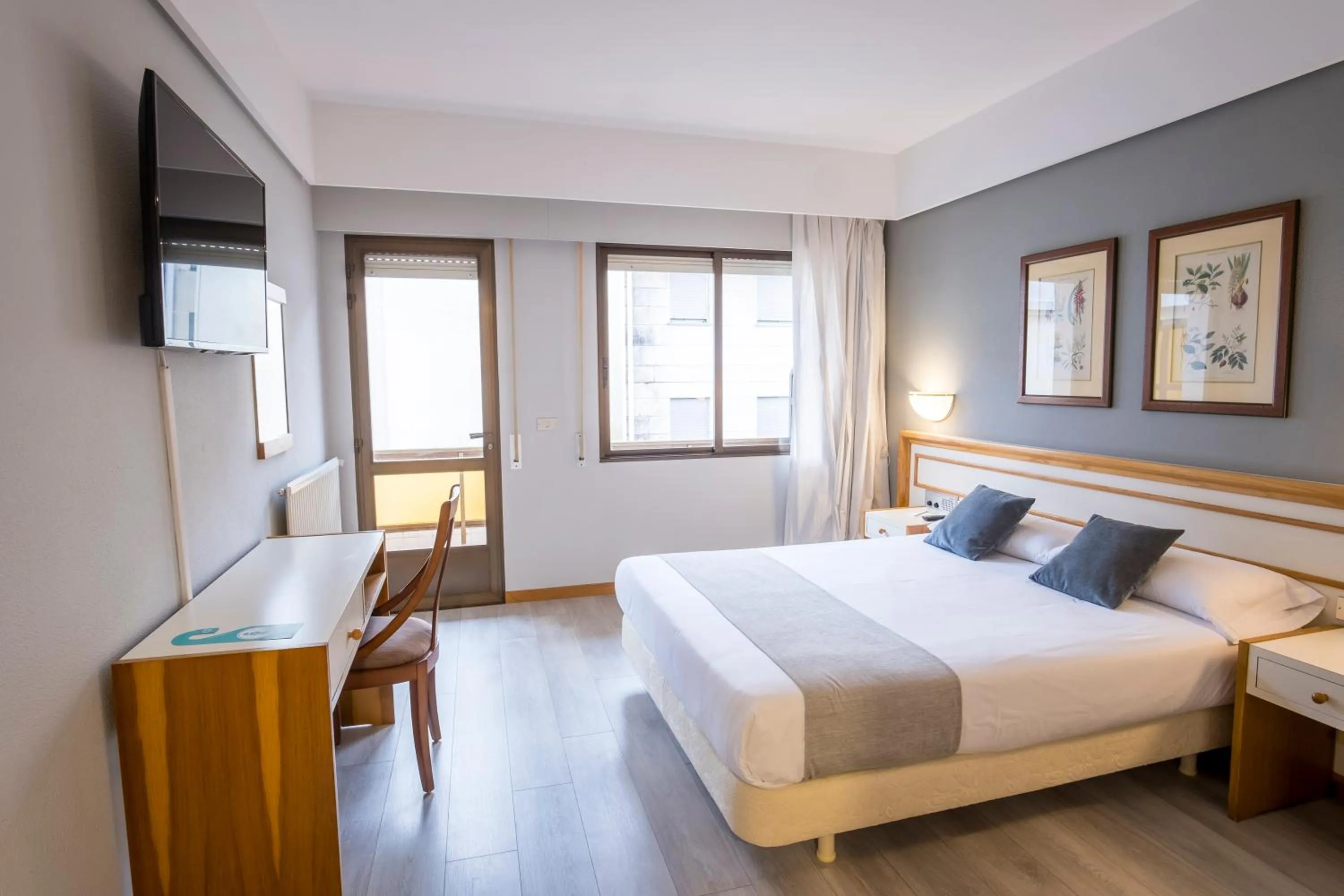 Bedroom, Bed in Hotel Alda Boiro