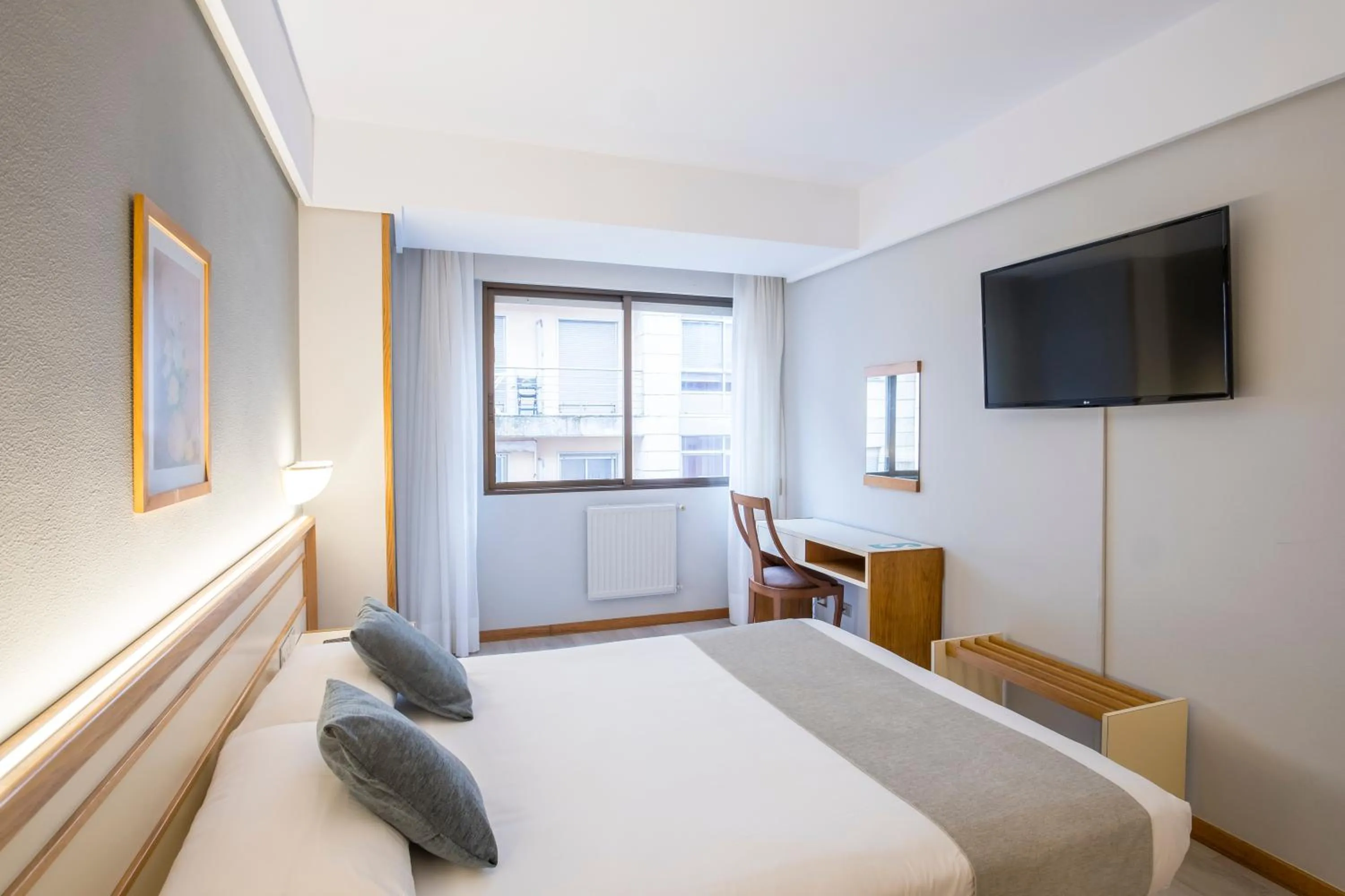 Bedroom, Bed in Hotel Alda Boiro